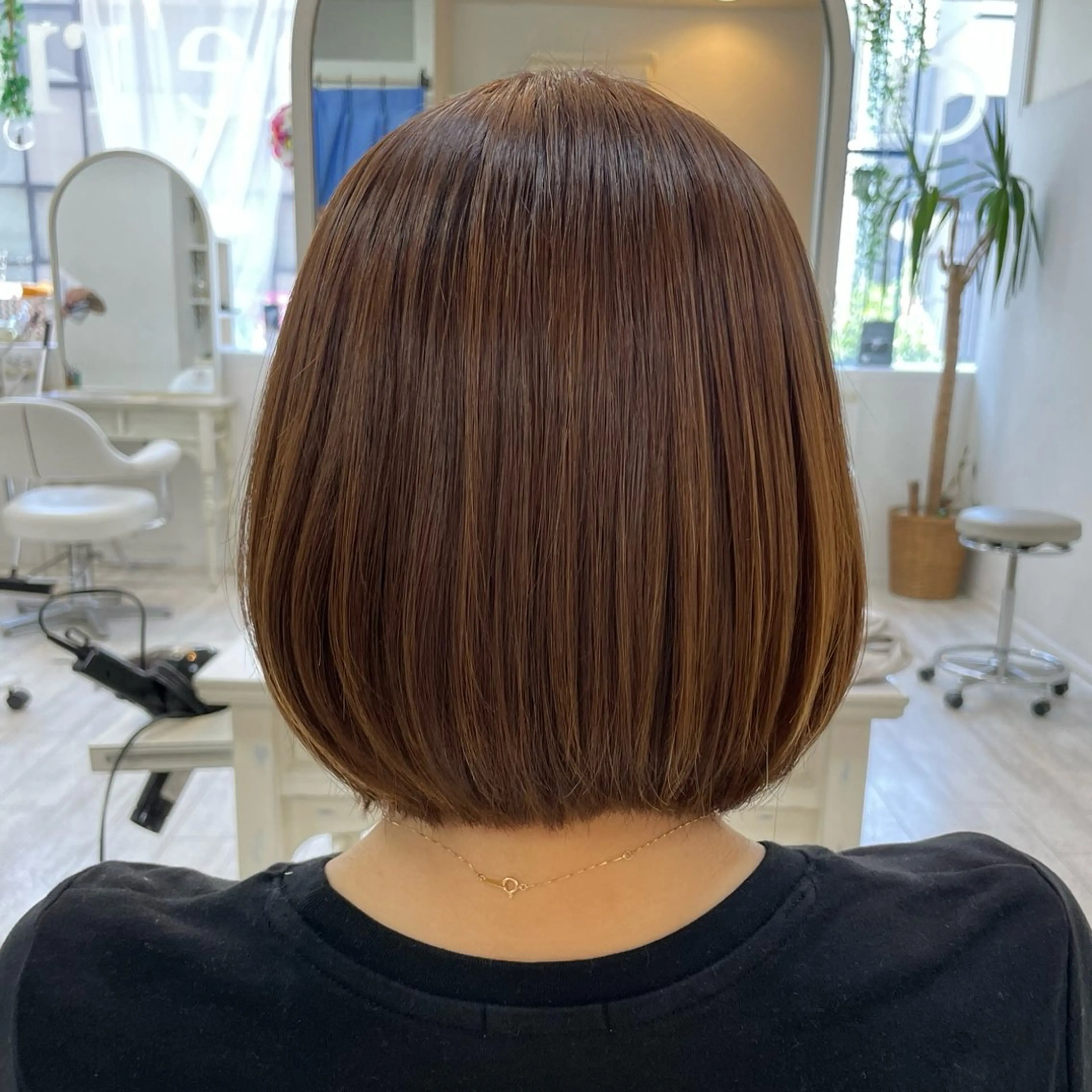 ショート 縮毛矯正 町田 あみのヘアスタイル