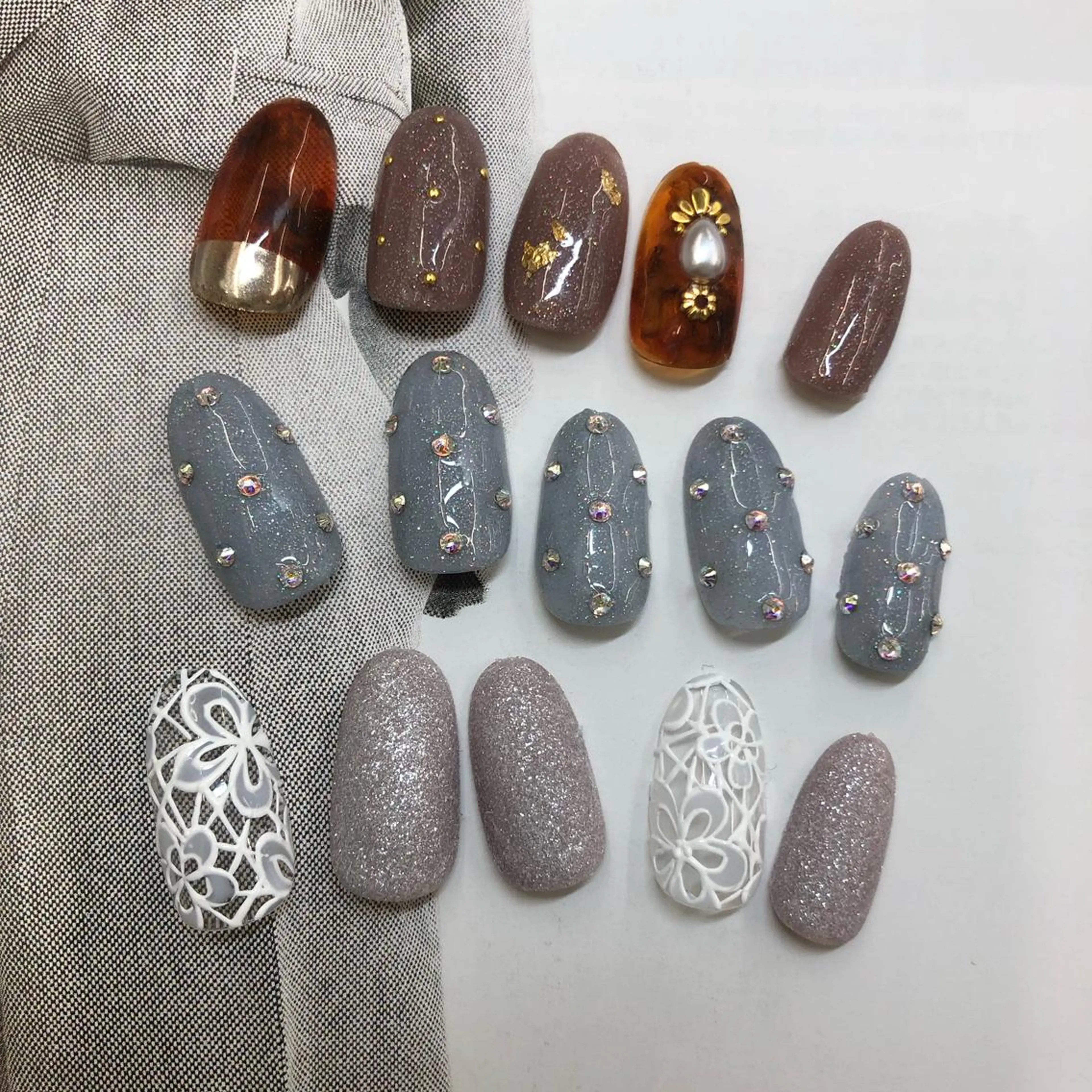 ネイル アートネイル 🎀AYAKO 🎀中韓ネイルのネイルデザイン