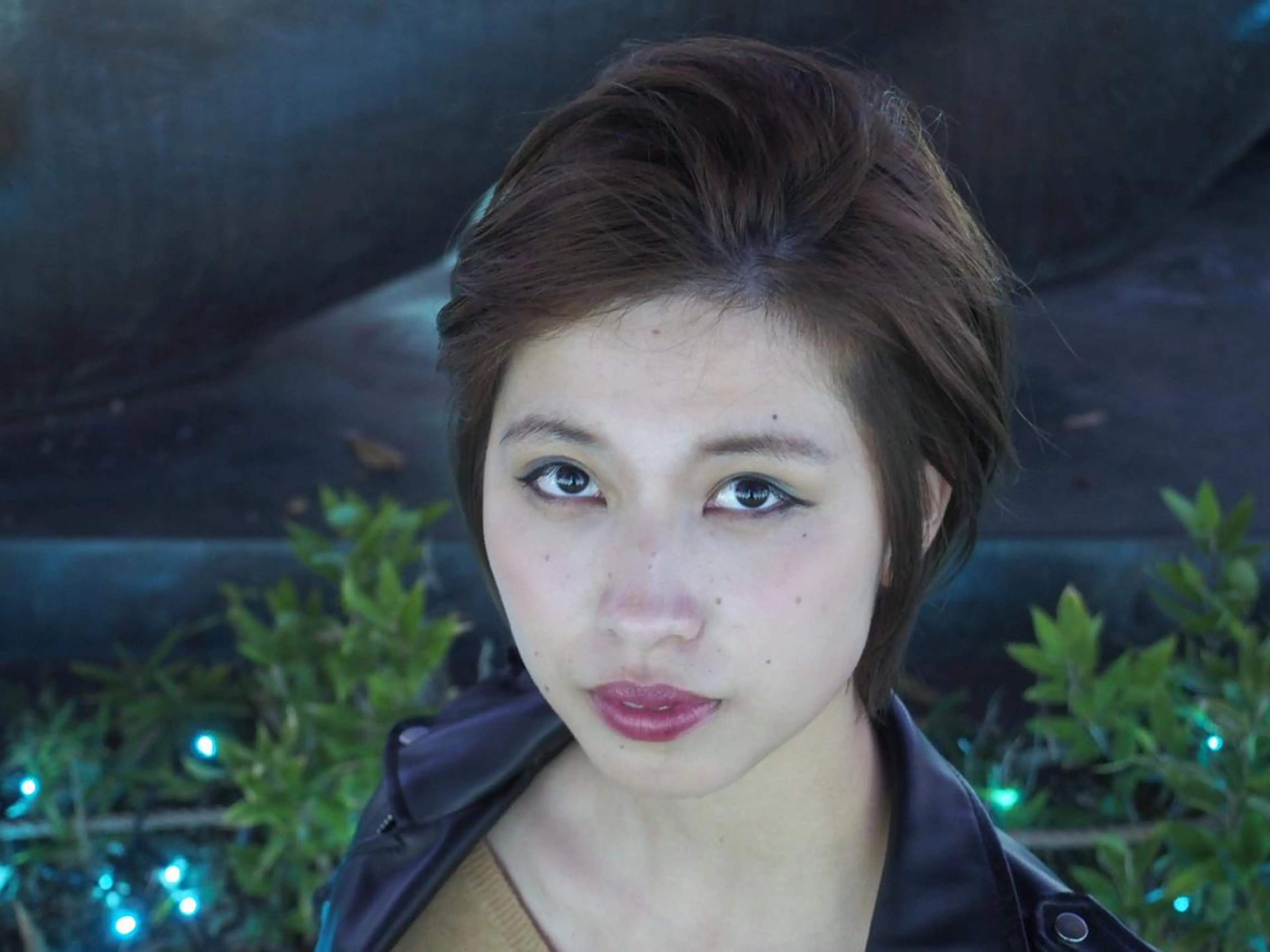 ショート カラー パーマ ショートヘア yeope所属・【体験】韓国 メイク&ヘア天神のヘアスタイル