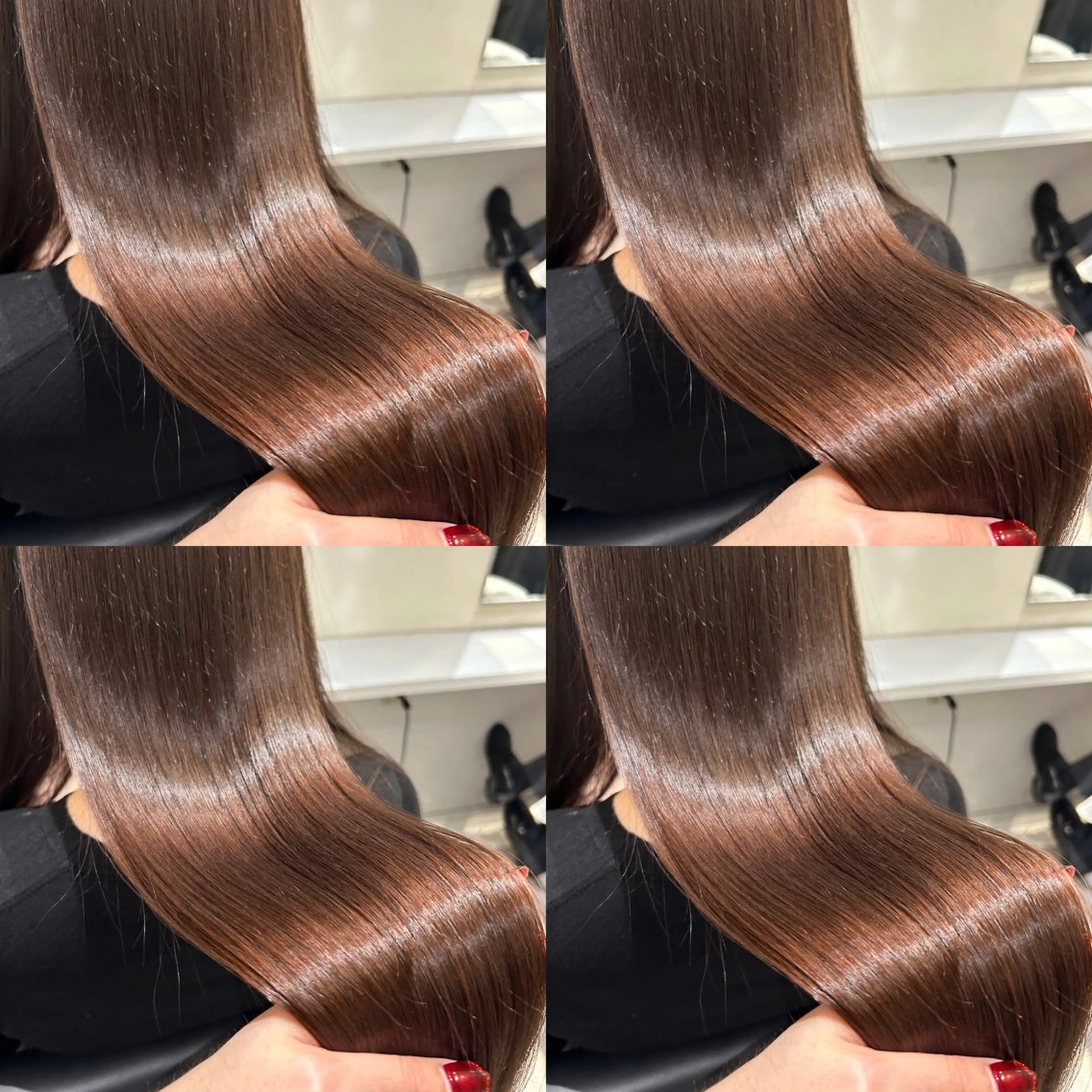 ロング カラー レイヤーカット/ 縮毛矯正🇰🇷早坂のヘアスタイル