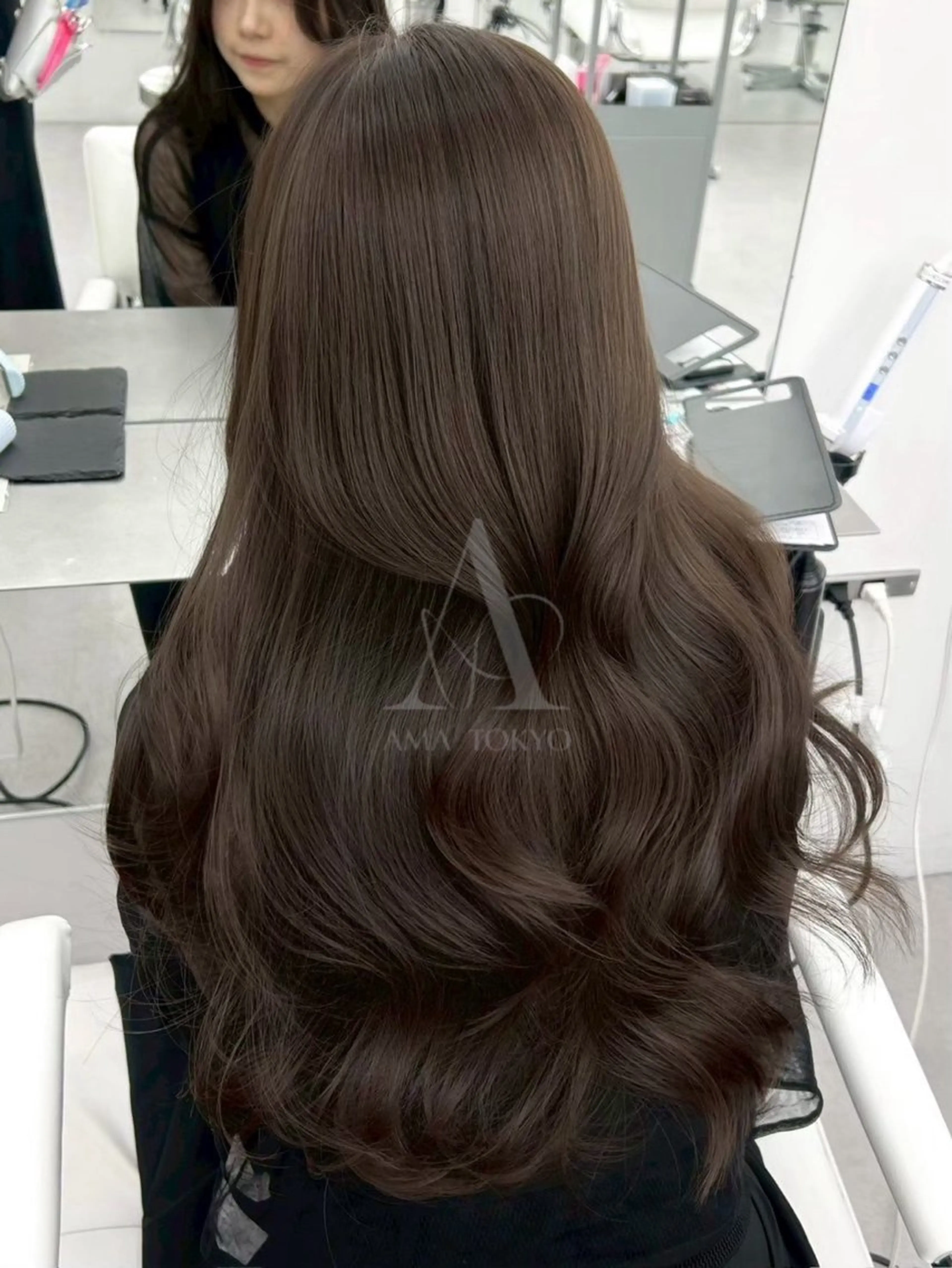ロング カラー 竹内 莉々衣のヘアスタイル
