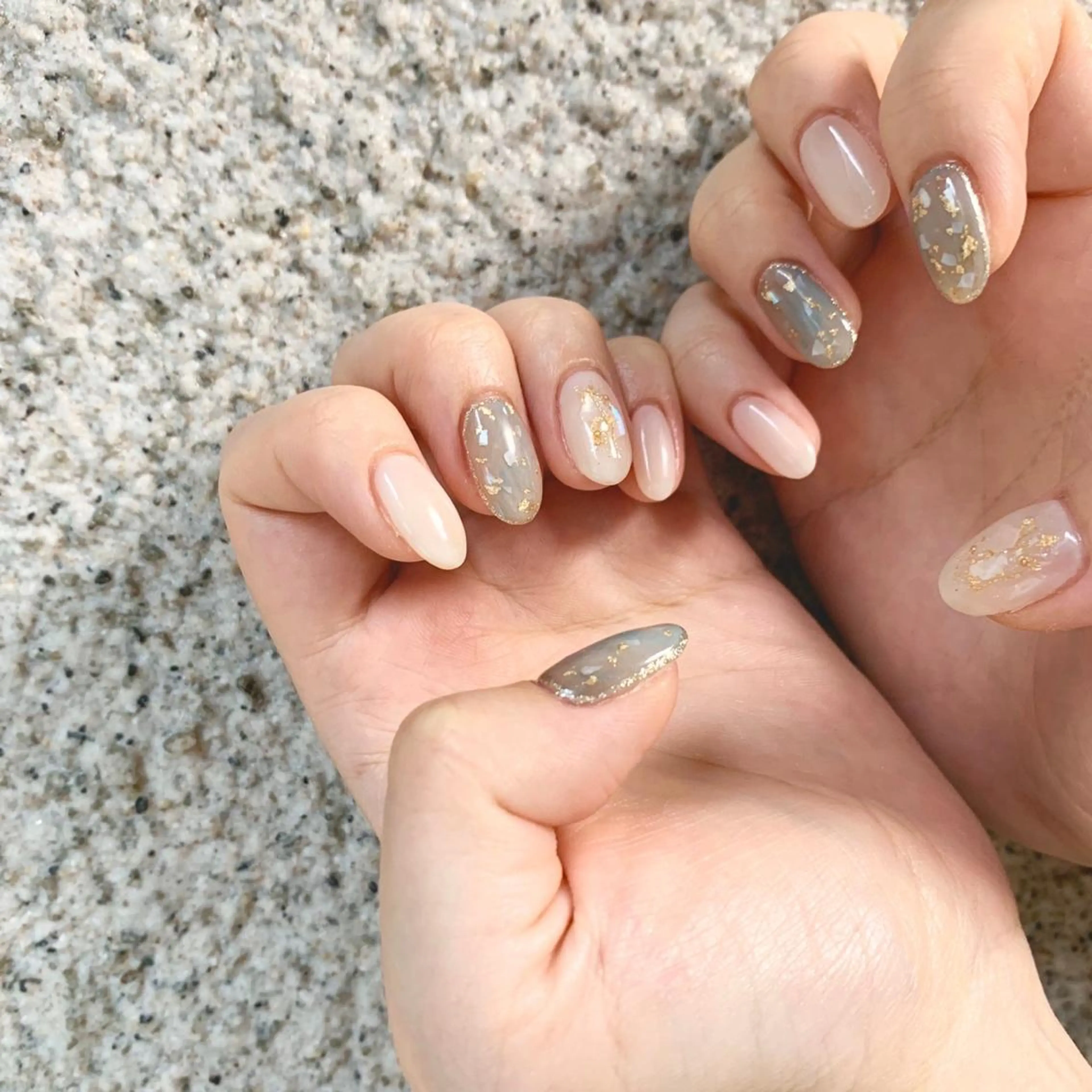 ネイル ニュアンスネイル ハンドネイル フットネイル nail salon mieux(ミュー)のマツエク・マツパデザイン