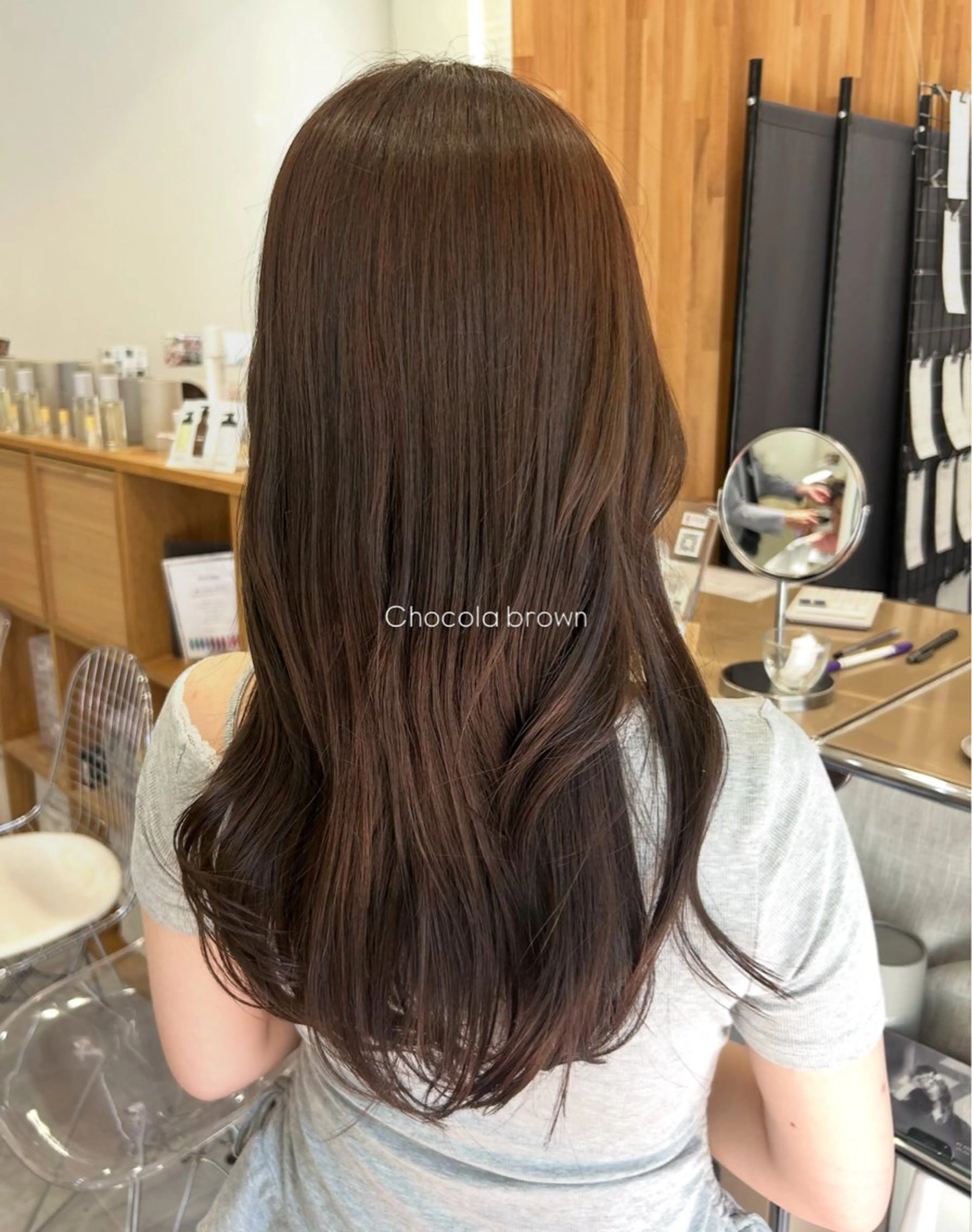 セミロング カット ヘアカラー トリートメント 韓国ヘア ‎⟡.·KANA🐥のヘアスタイル