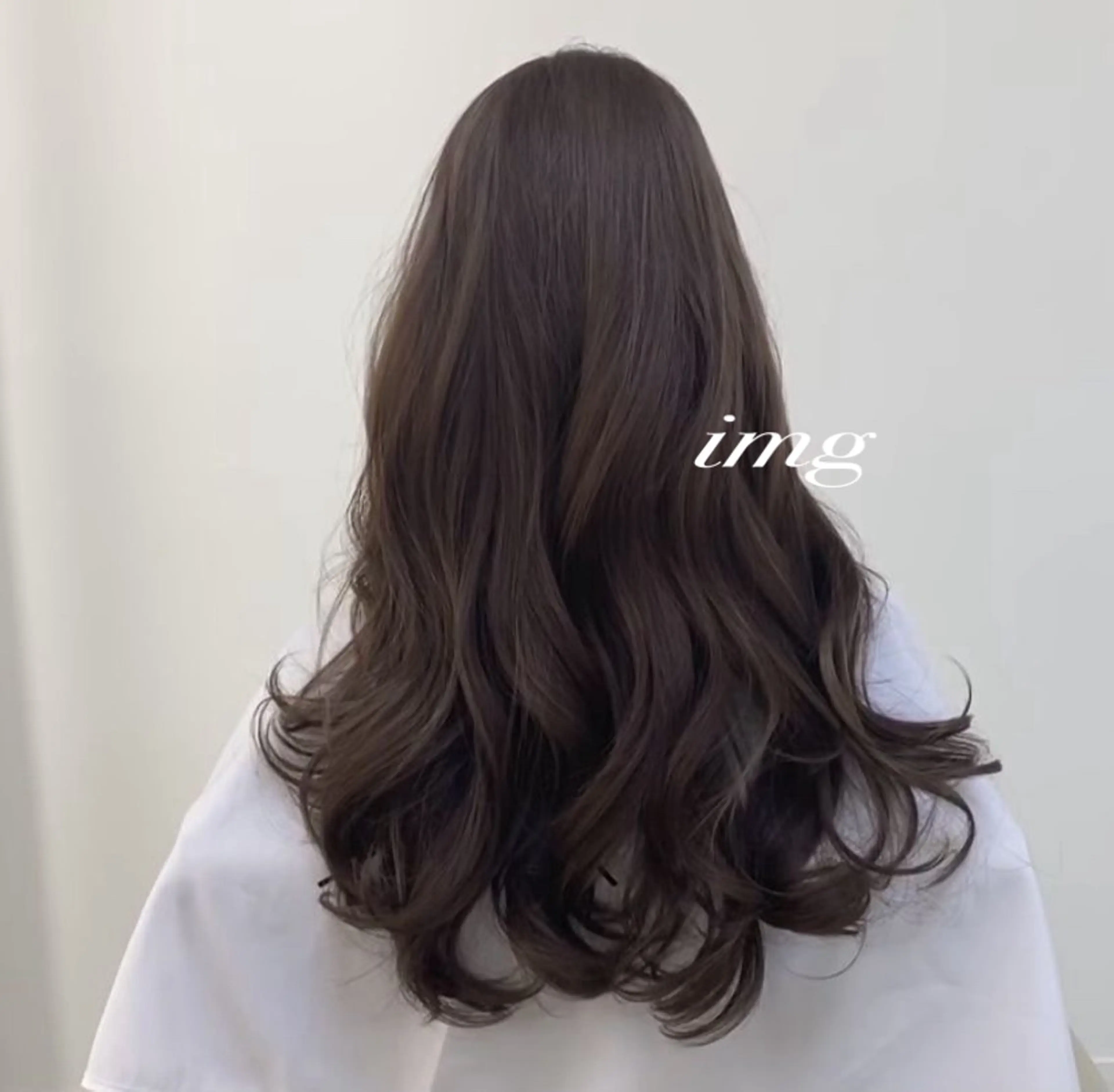 ロング パーマ デジタルパーマ 韓国レイヤー🇰🇷 🤍🎀honokaのヘアスタイル