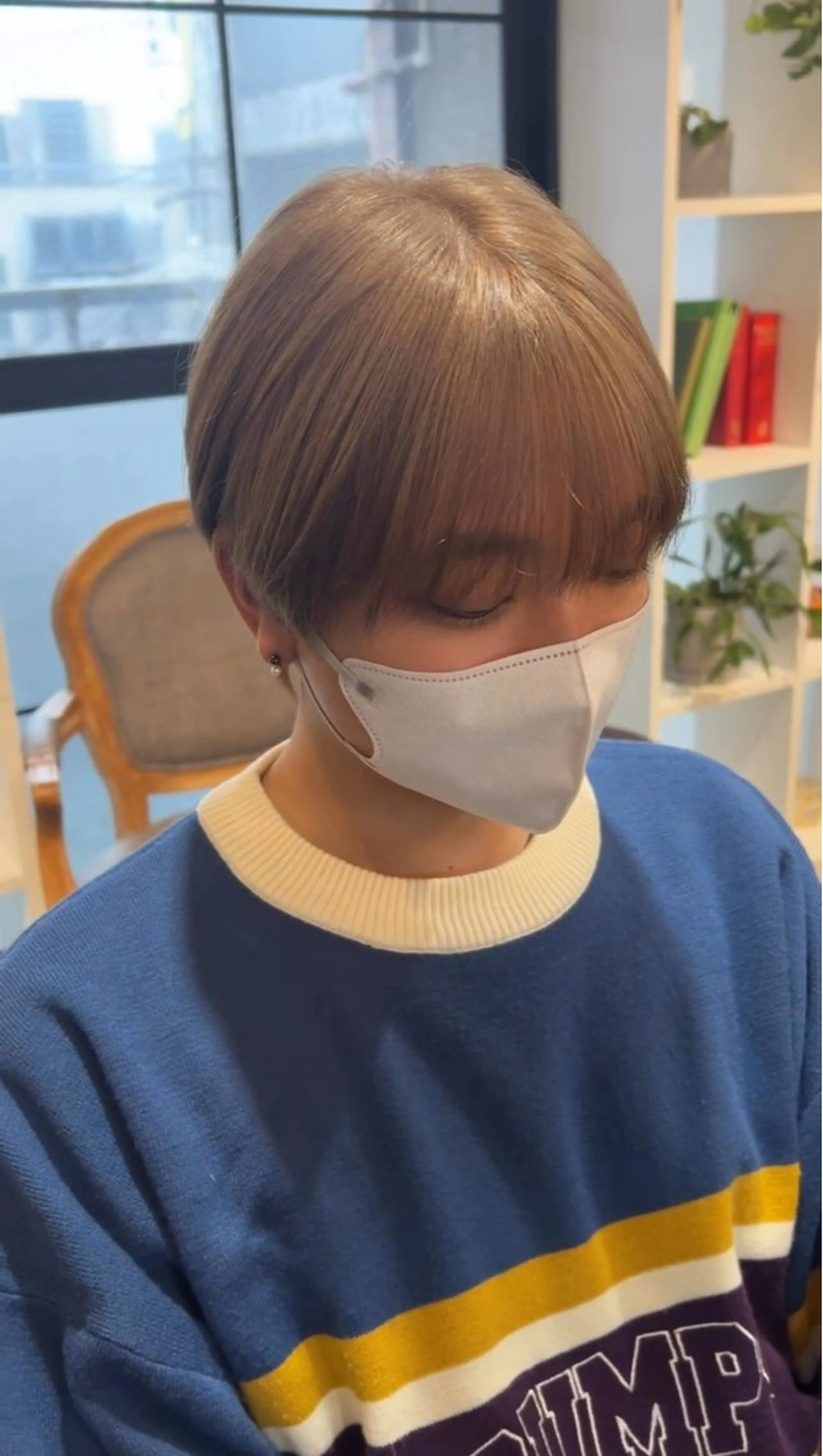 カラー メンズ カット ヘアカラー アレンジ/新宿 透明感カラー/ヤノのヘアスタイル