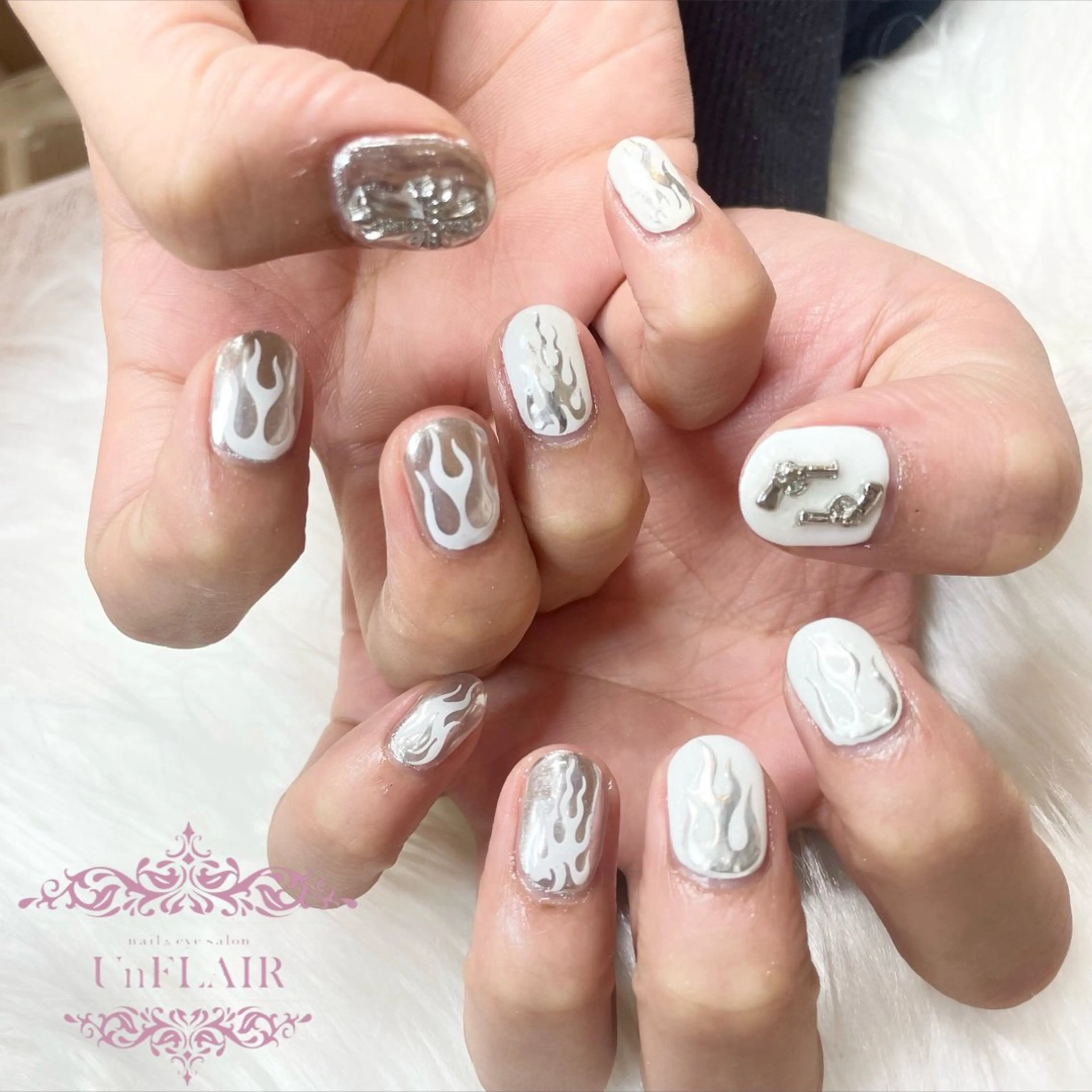 ネイル UnFLAIR💐‪ AKANEのマツエク・マツパデザイン