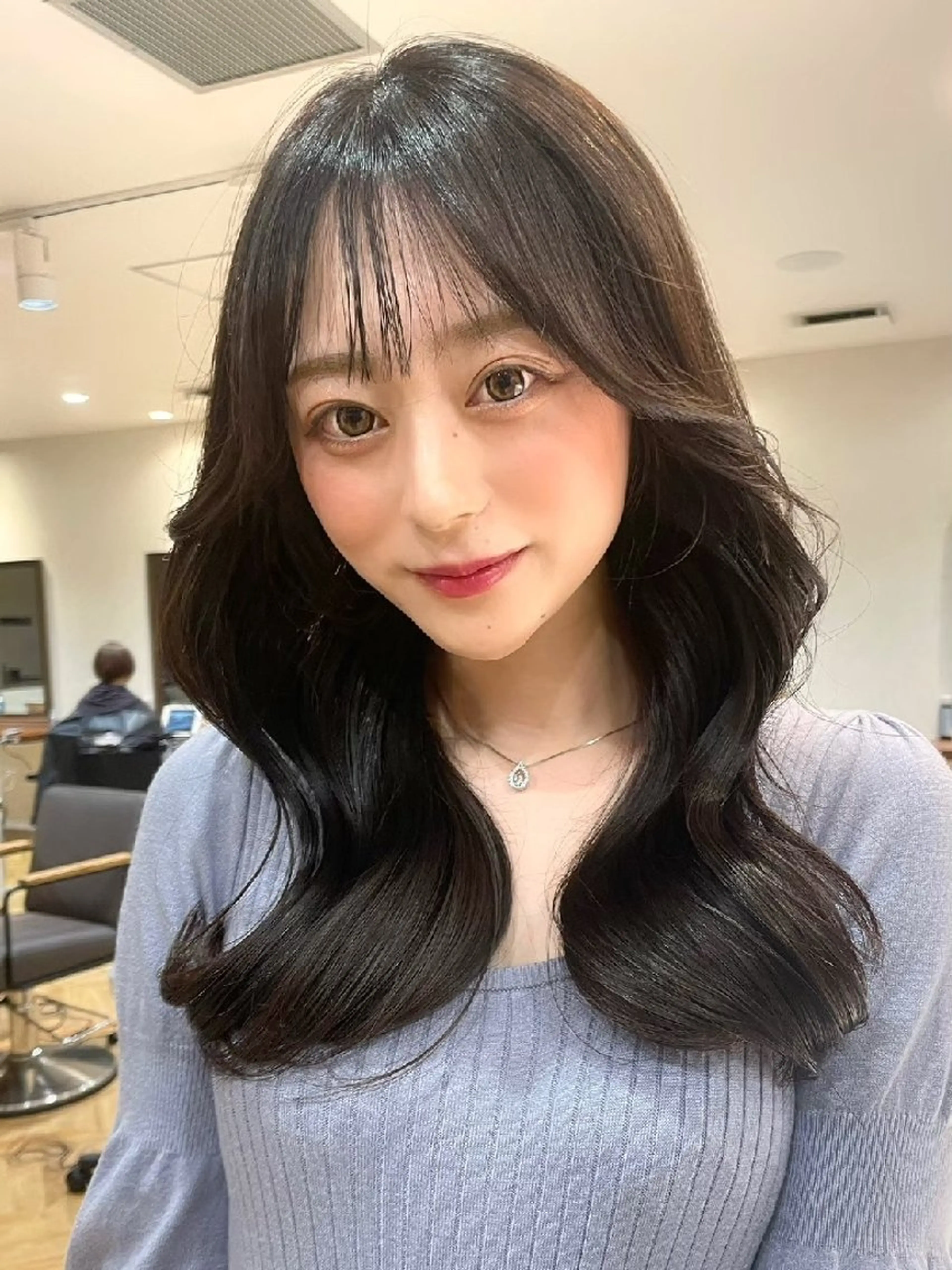 ロング ✨レイヤー/韓国 /✨ヘア山下　遥のヘアスタイル