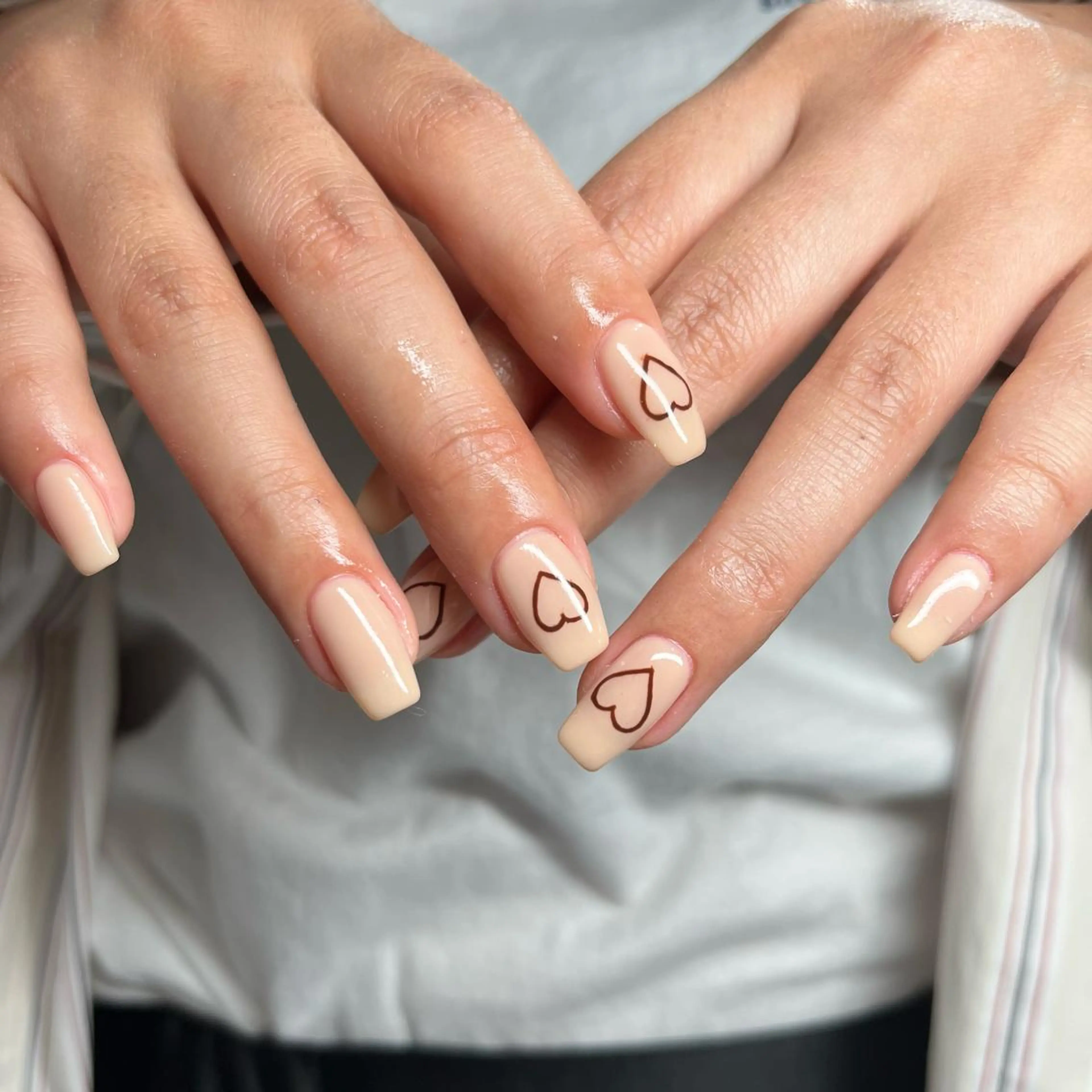 セミロング ネイル マツエク・マツパ ハンドネイル apopi's所属・apopis＊ close23:00のネイルデザイン