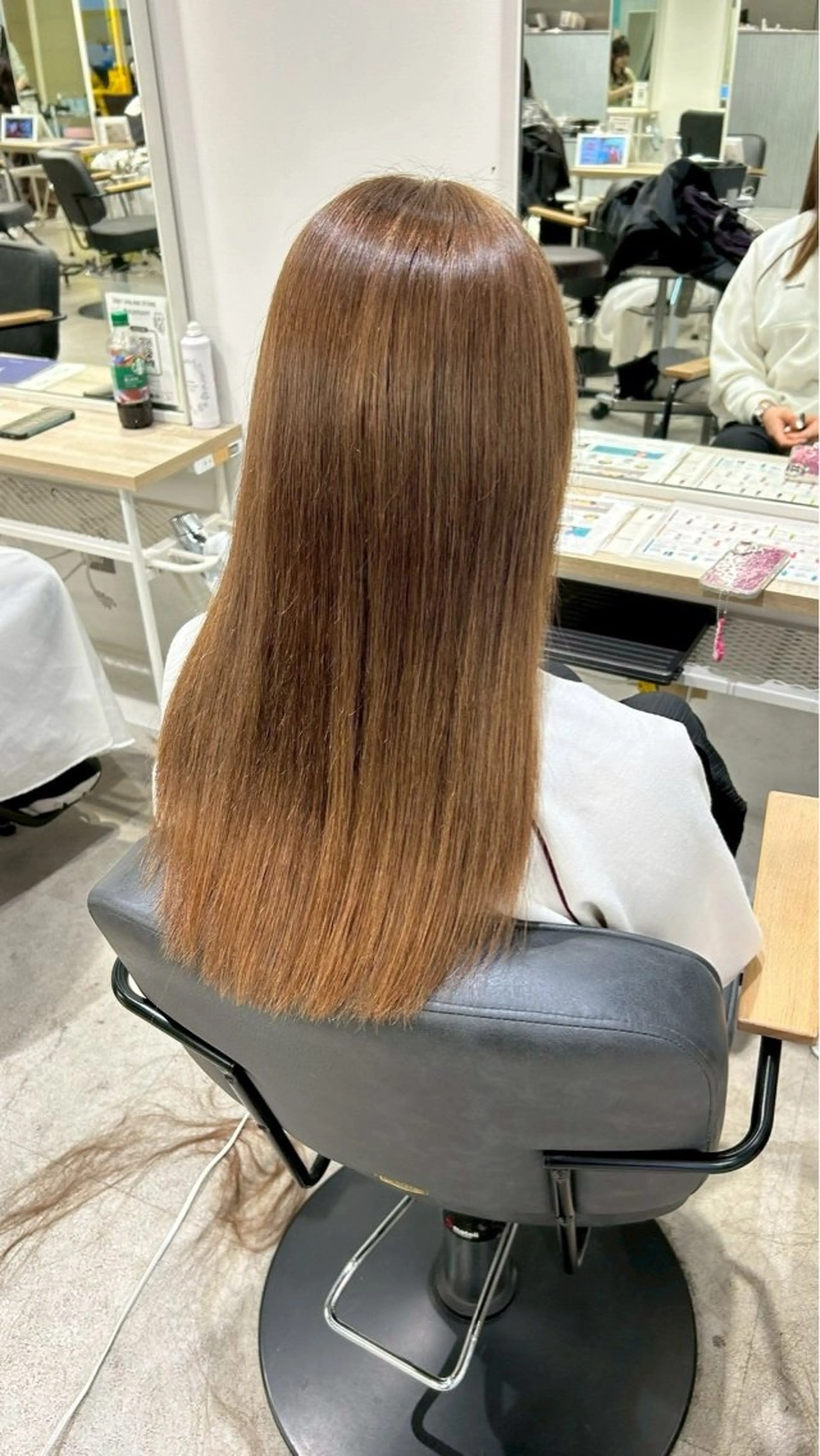 ロング カラー ブリーチ ケアブリーチ デザインカラー ダブルカラー イヤリングカラー 酸性ストレート /ハイトーン/つばさのヘアスタイル