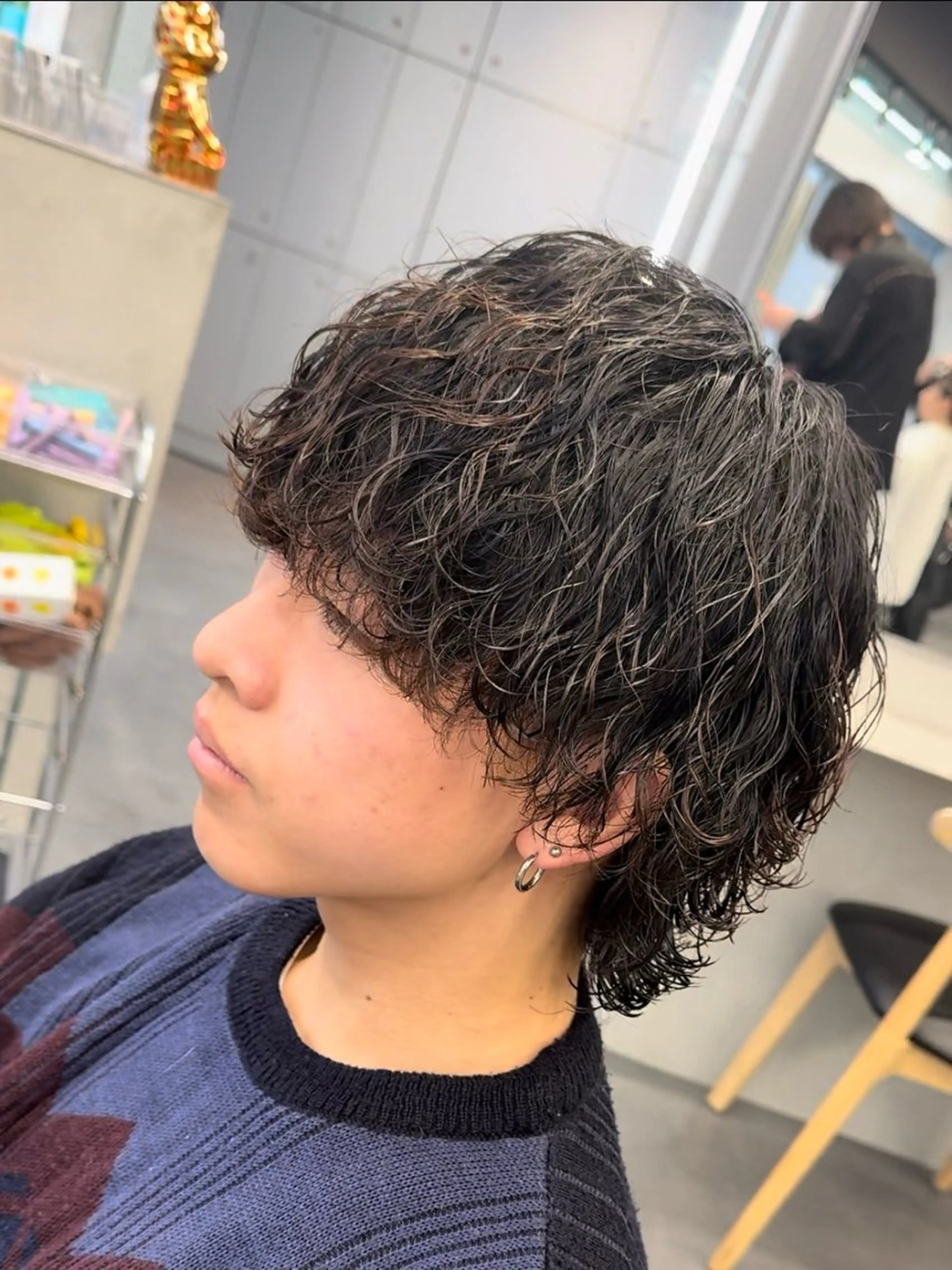 パーマ メンズ カット パーマ 川口 翔太郎（fifth）のヘアスタイル