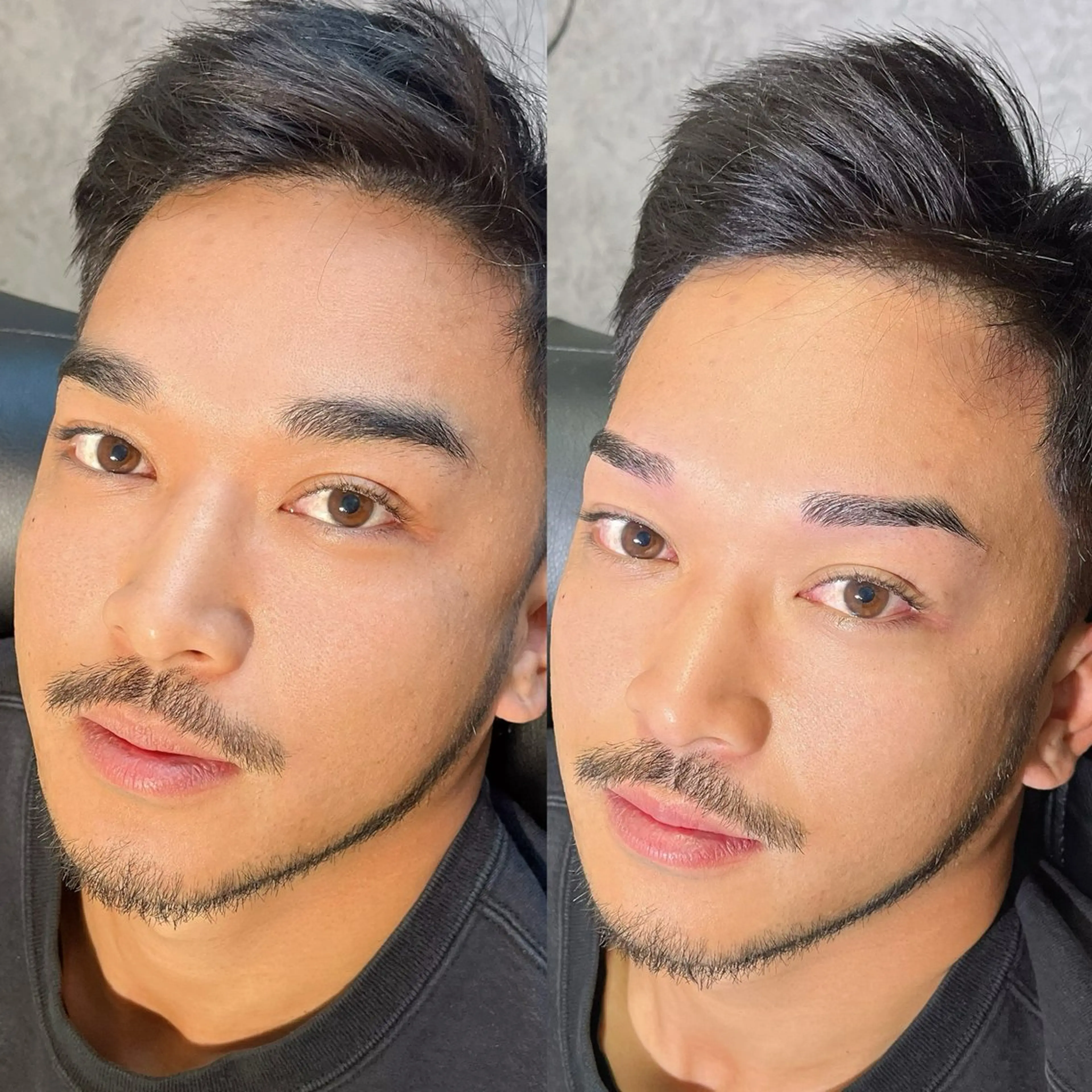 アイブロウ ワックス脱毛 眉カット その他(アイブロウ) 5日◯ Yusukeの眉毛・アイブロウイメージ