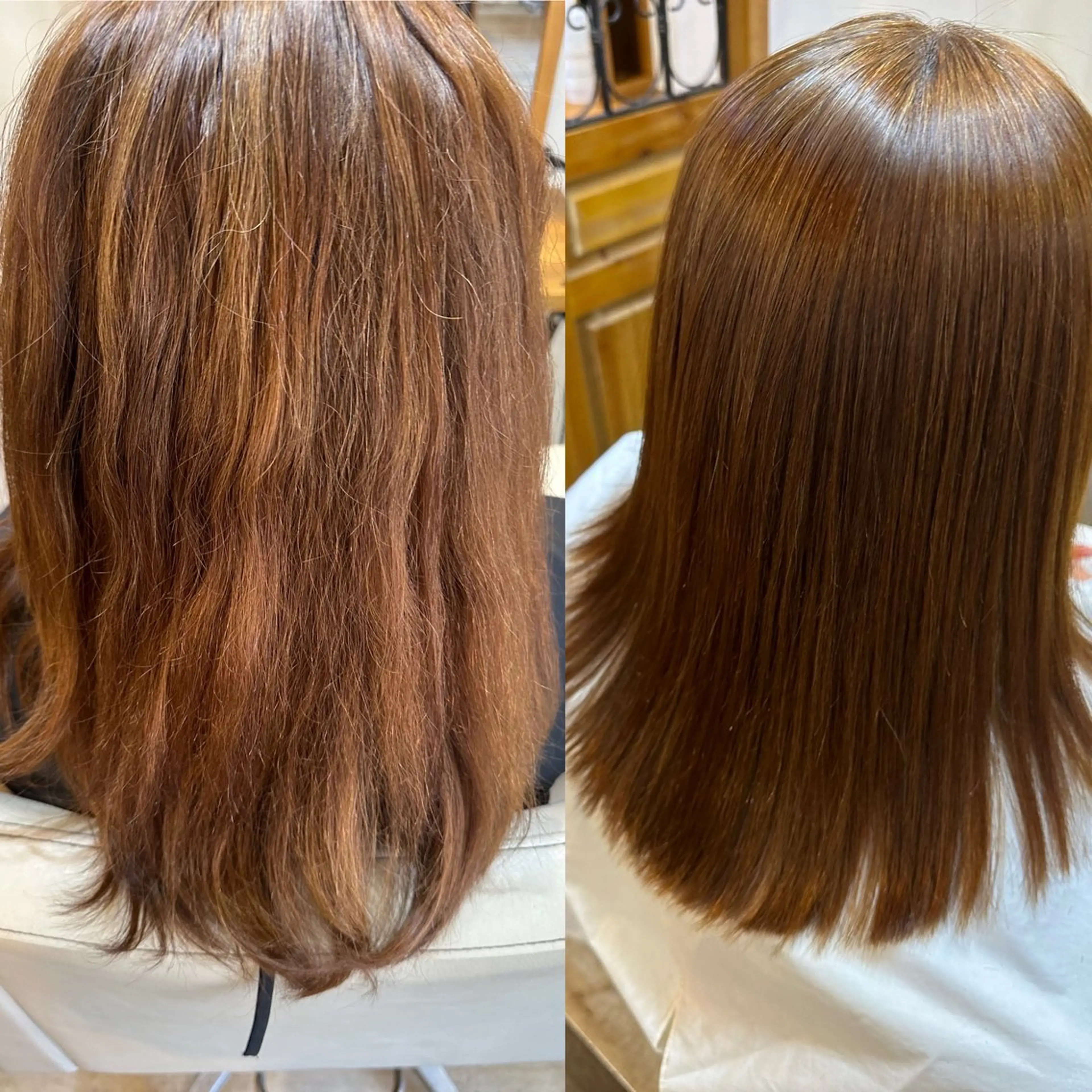 セミロング カット 縮毛矯正 トリートメント brote所属・髪質改善/山根勇平 /完全マンツーマンのヘアスタイル