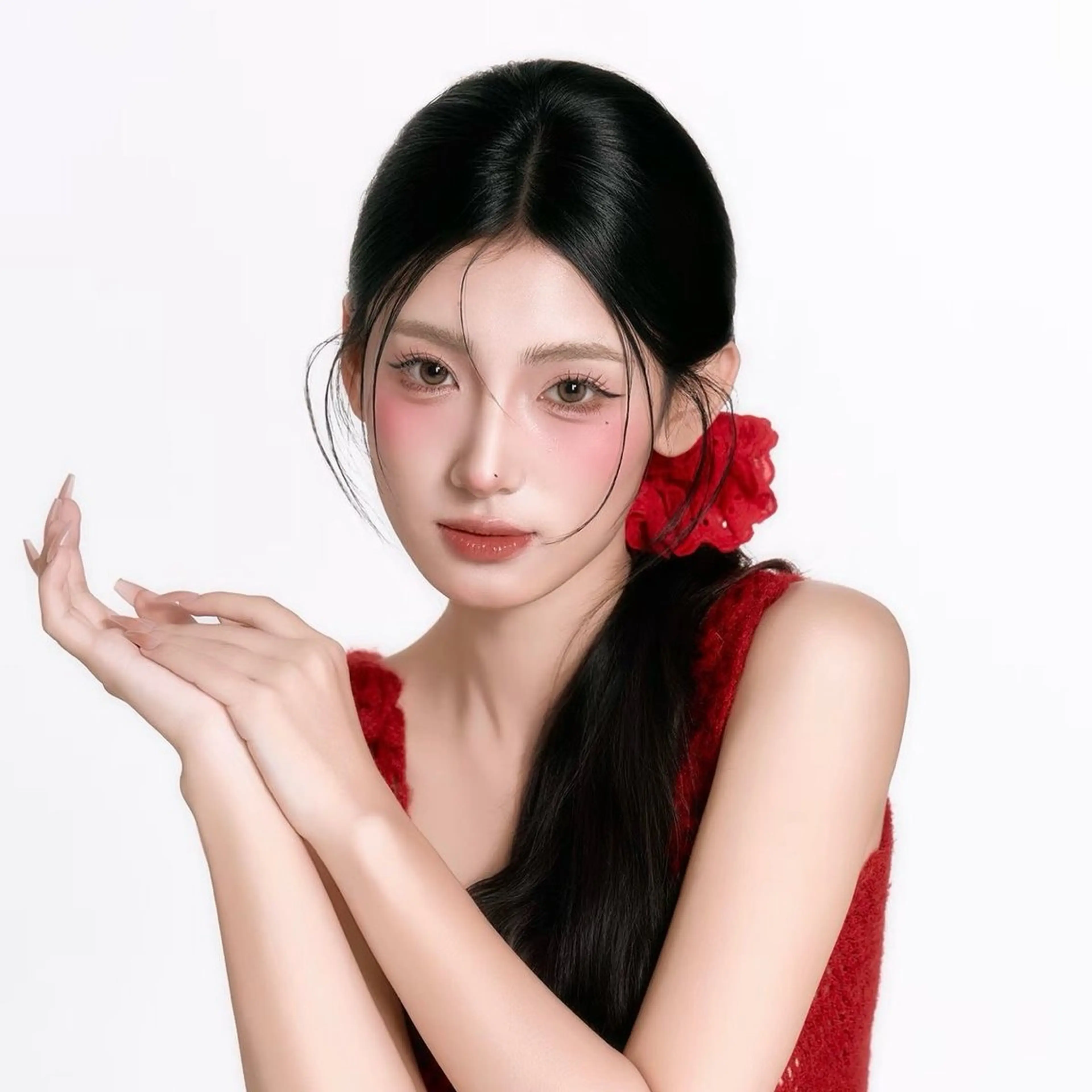 透明感カラー🫧 韓国ヘア/タマキ🎀のヘアスタイル