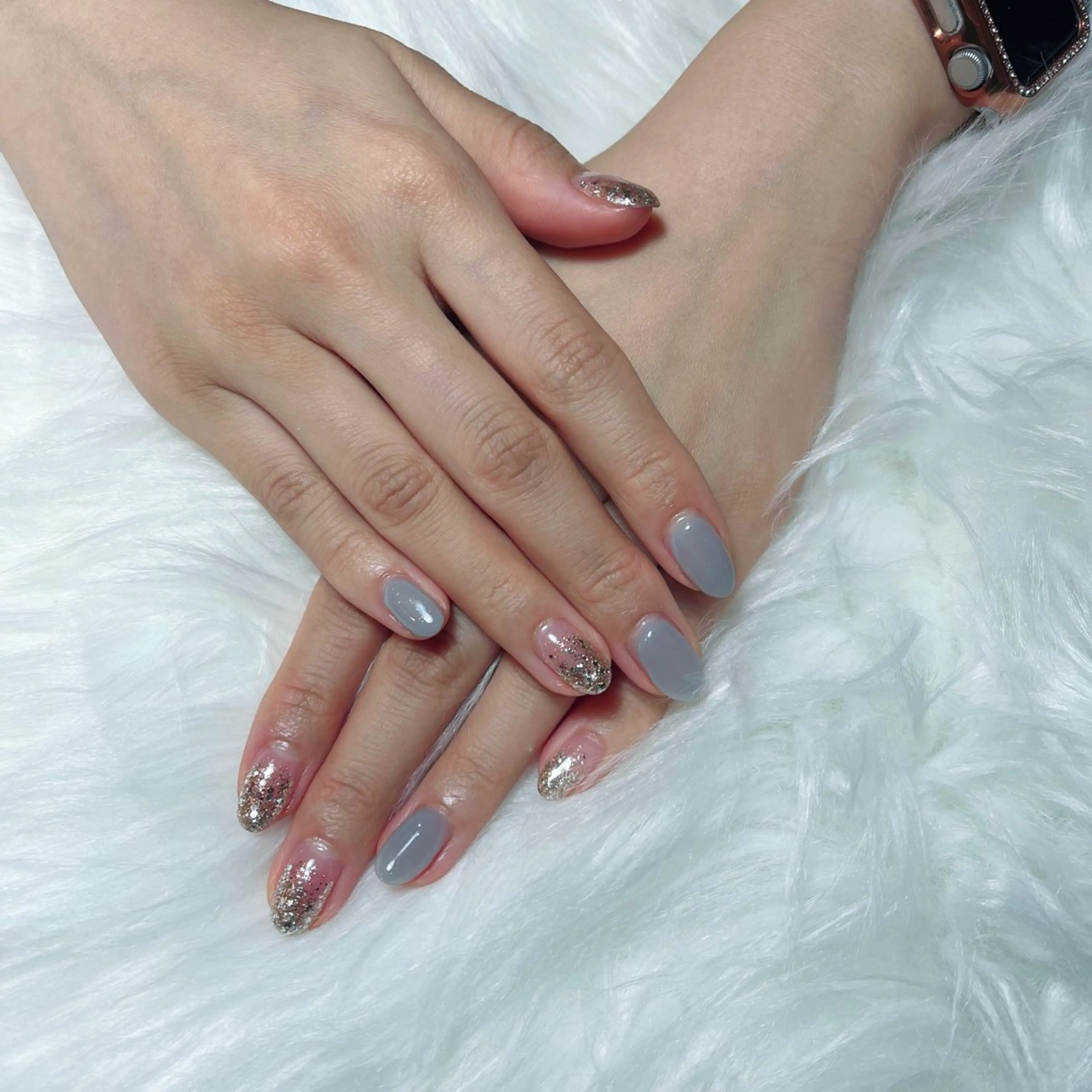 ネイル ワンカラーネイル naiisalon apfelのネイルデザイン