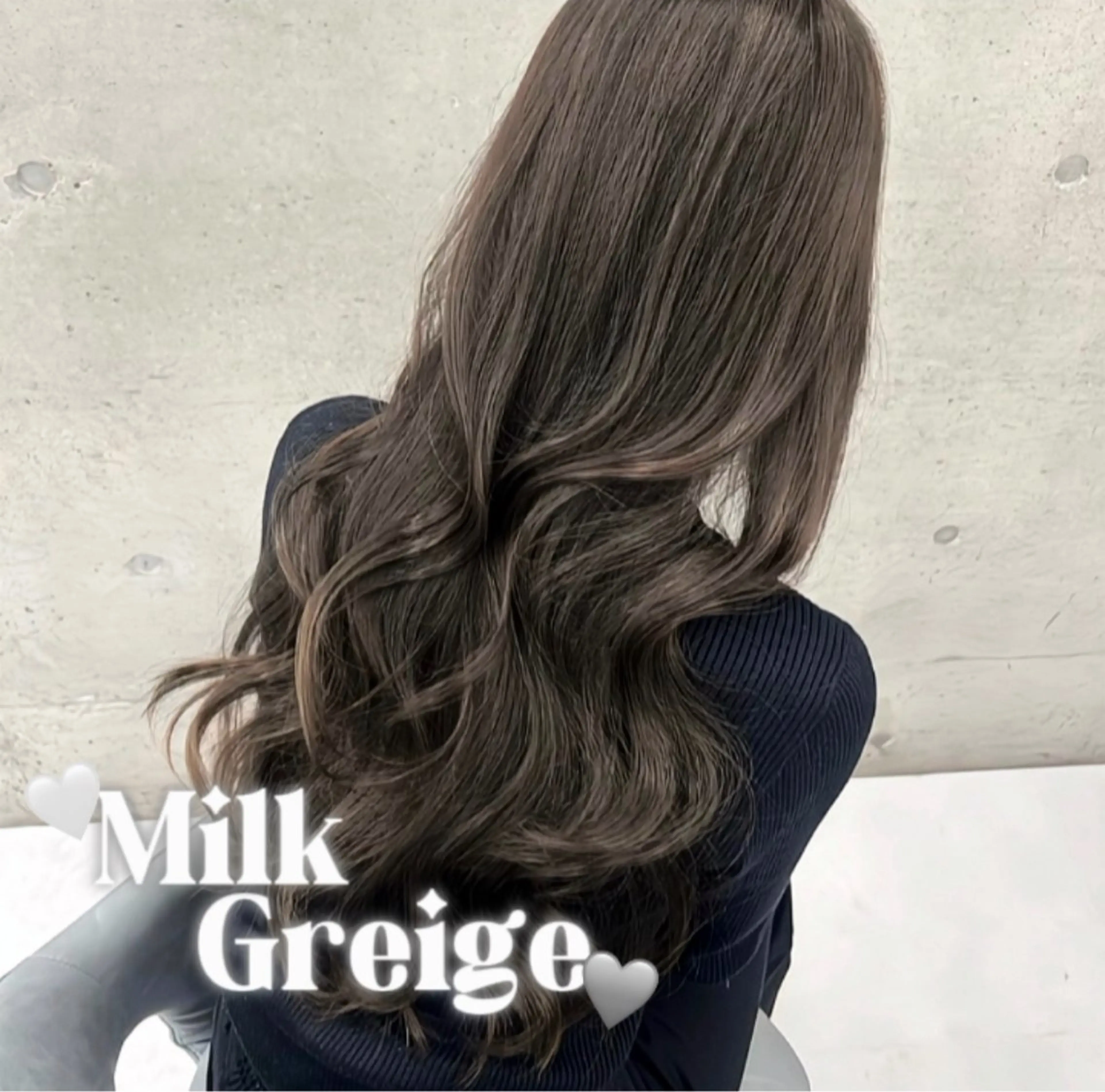 ロング カラー ヘアセット ワンカラー/レイヤー 🩷モエのヘアスタイル