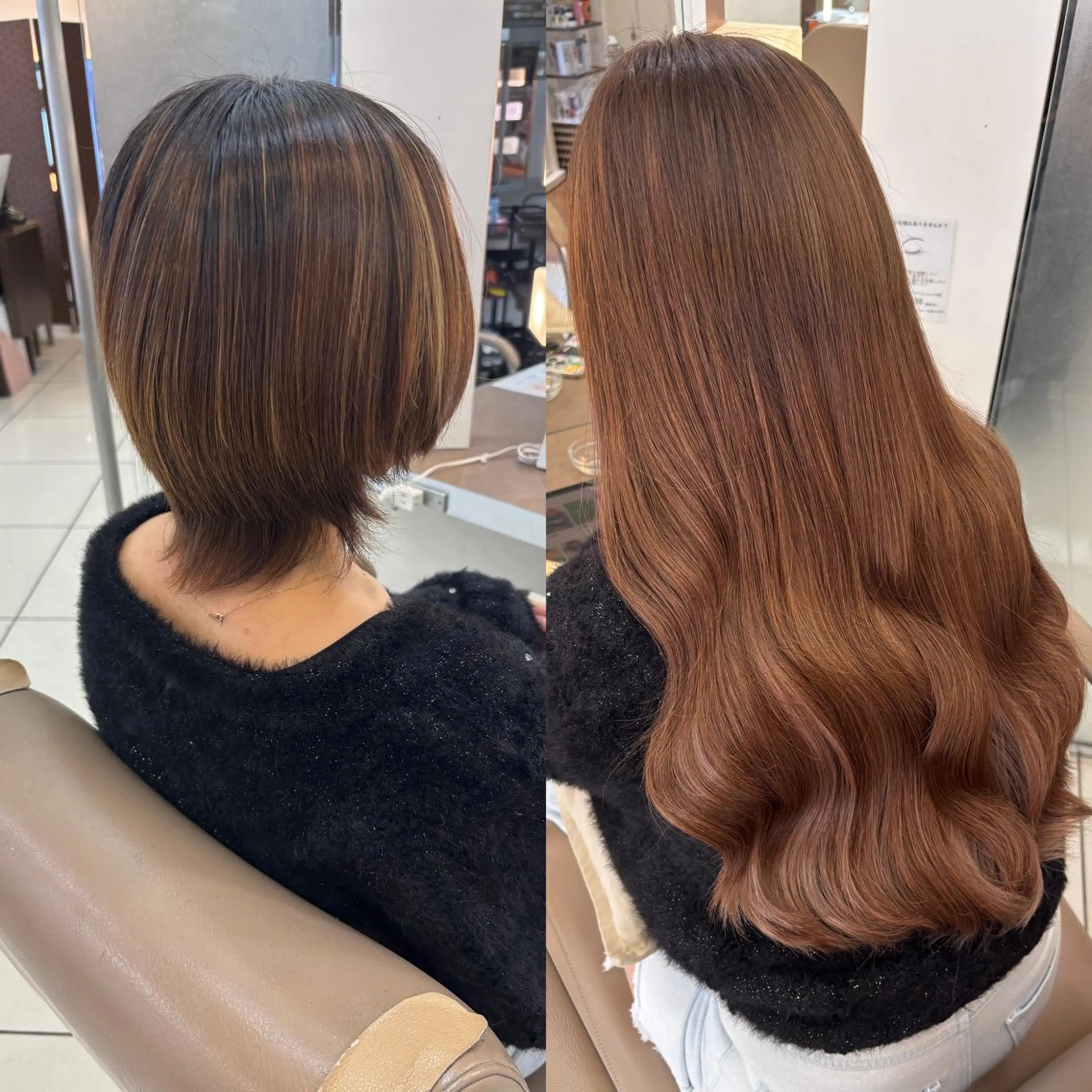 ショート シールエクステ✨️韓 国羽エクステ🪽和希のヘアスタイル