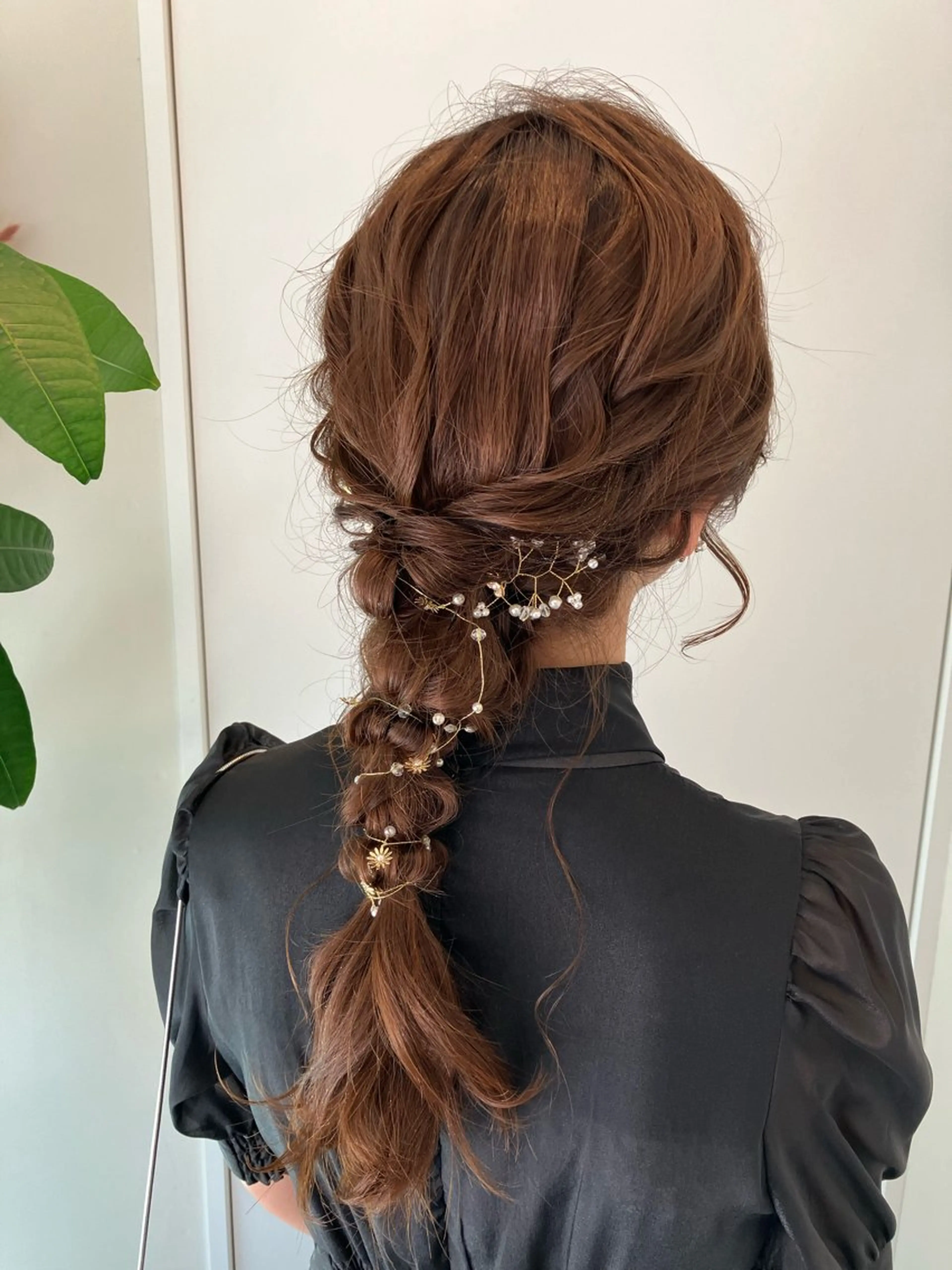 ヘアアレンジ 結婚式・ブライダル Hair&Make Nahoのマツエク・マツパデザイン