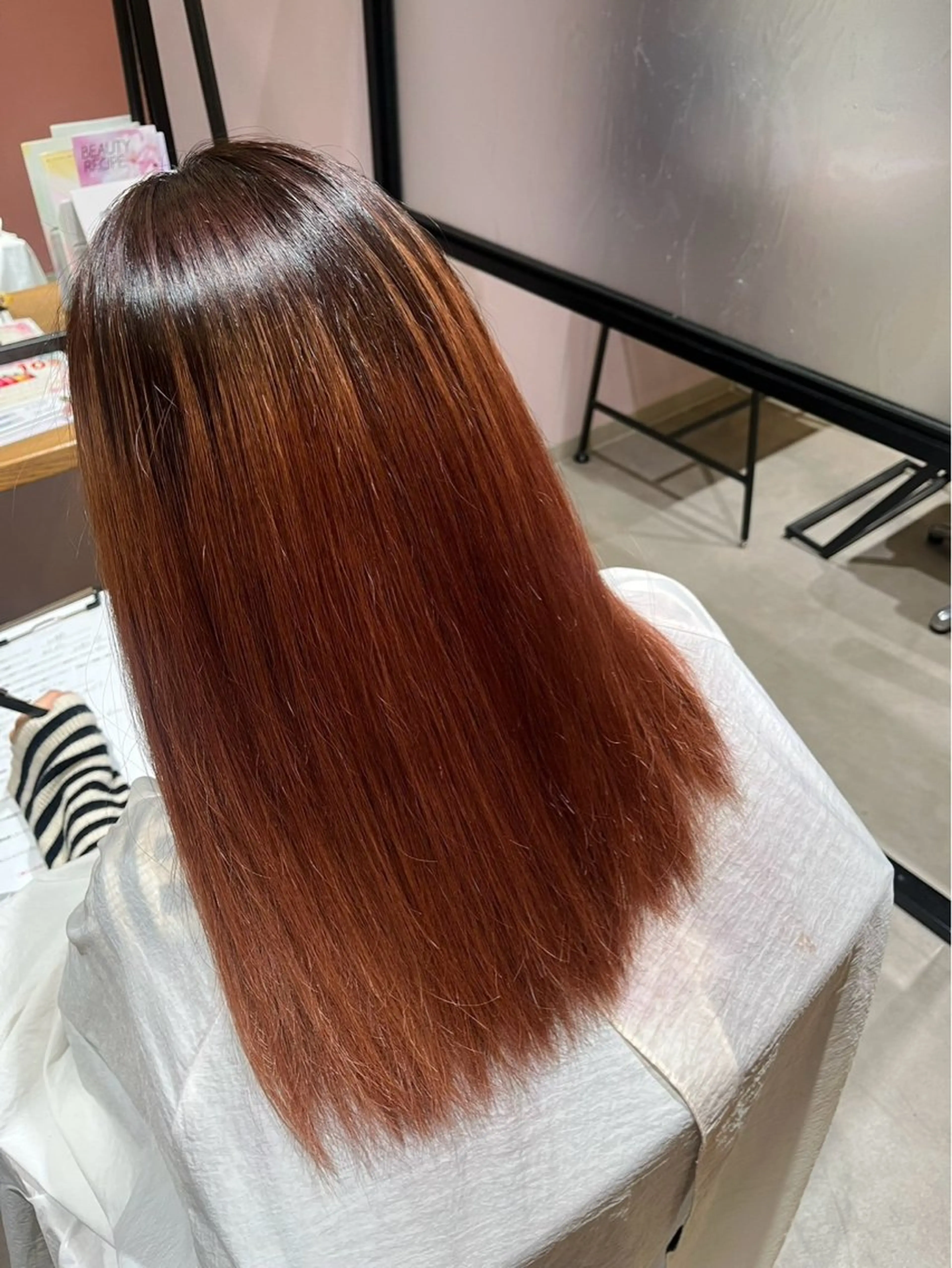 ロング トリートメント 辻 愛菜のヘアスタイル