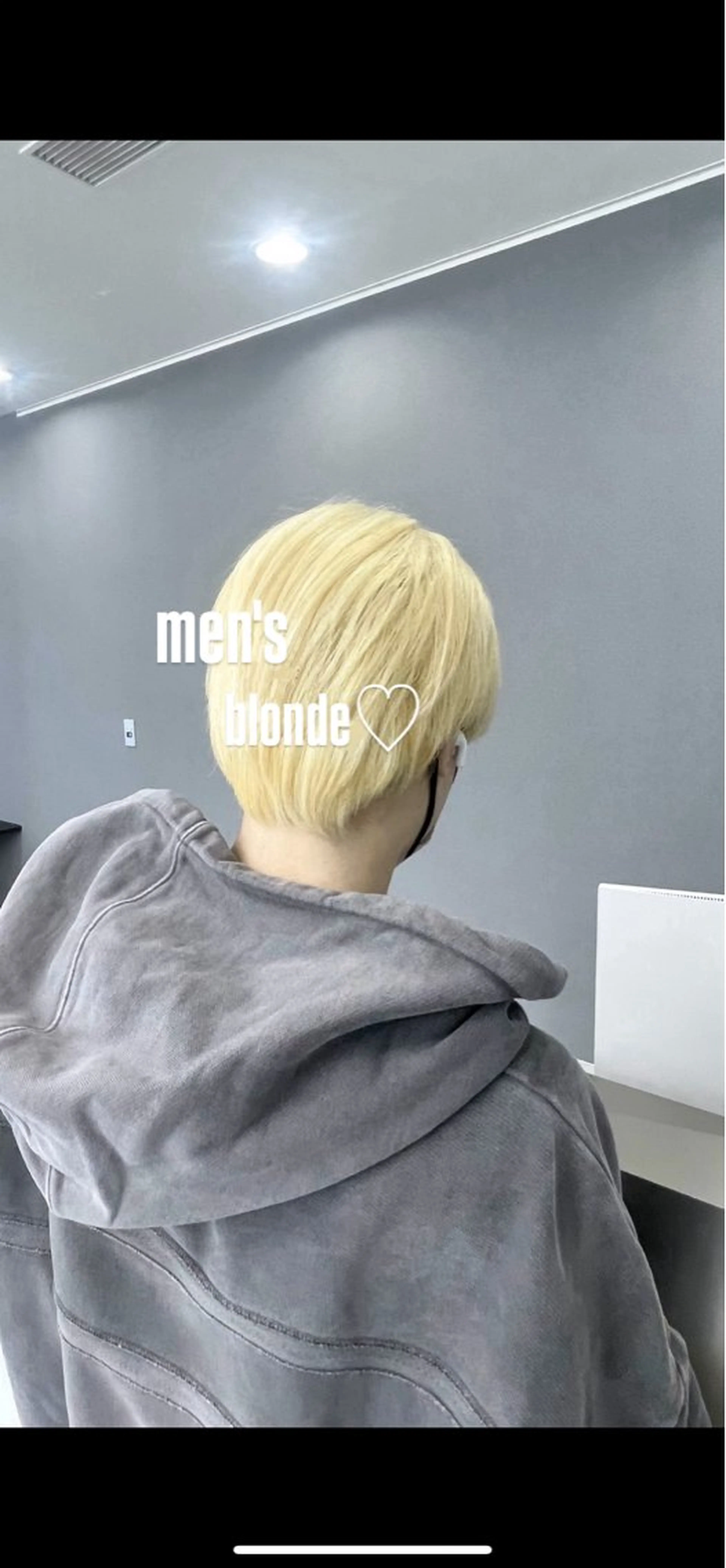 メンズ ケアブリーチ/透明感 カラー🤍YURIAのヘアスタイル