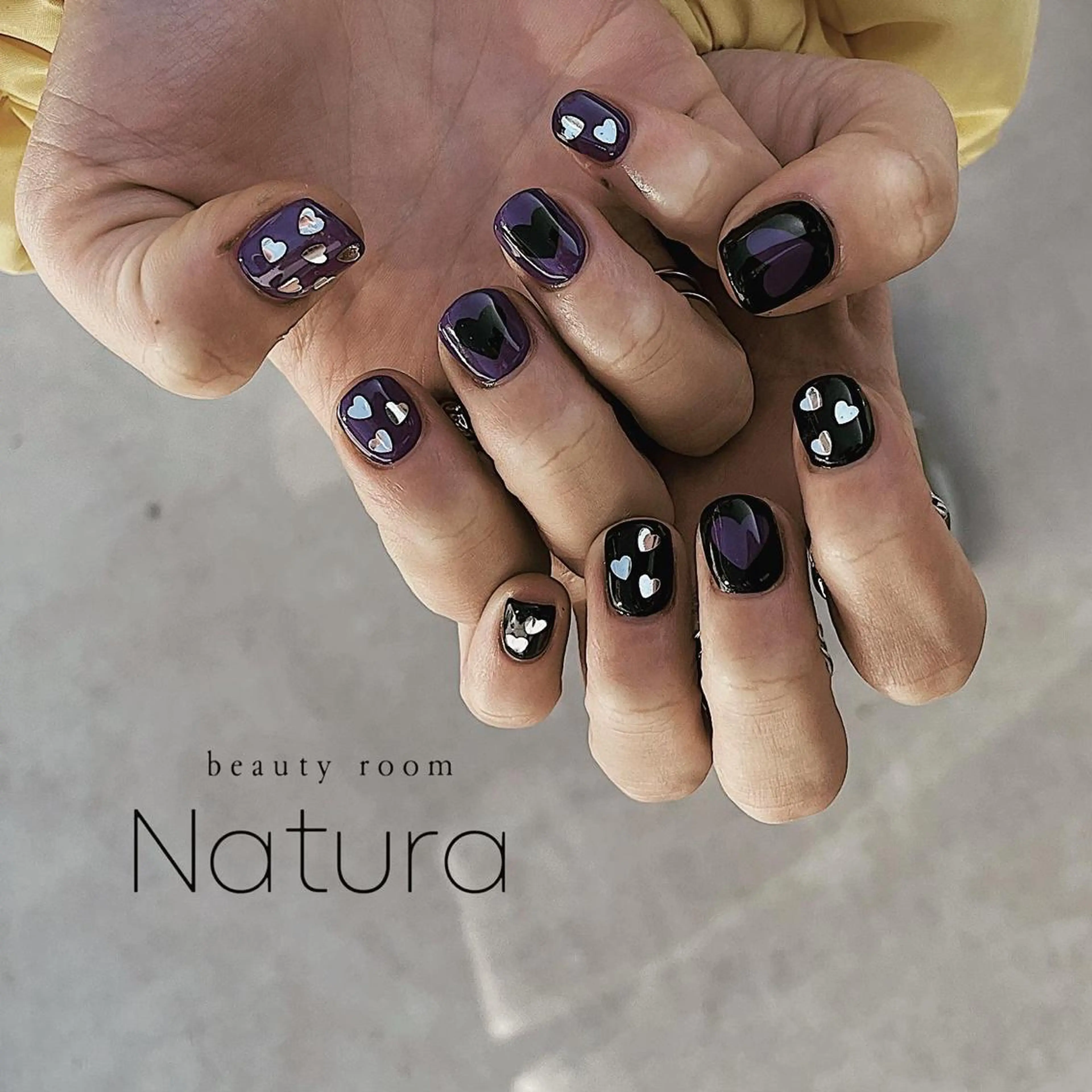 ネイル マツエク・マツパ アイブロウ ハンドネイル beautyroom Naturaのネイルデザイン