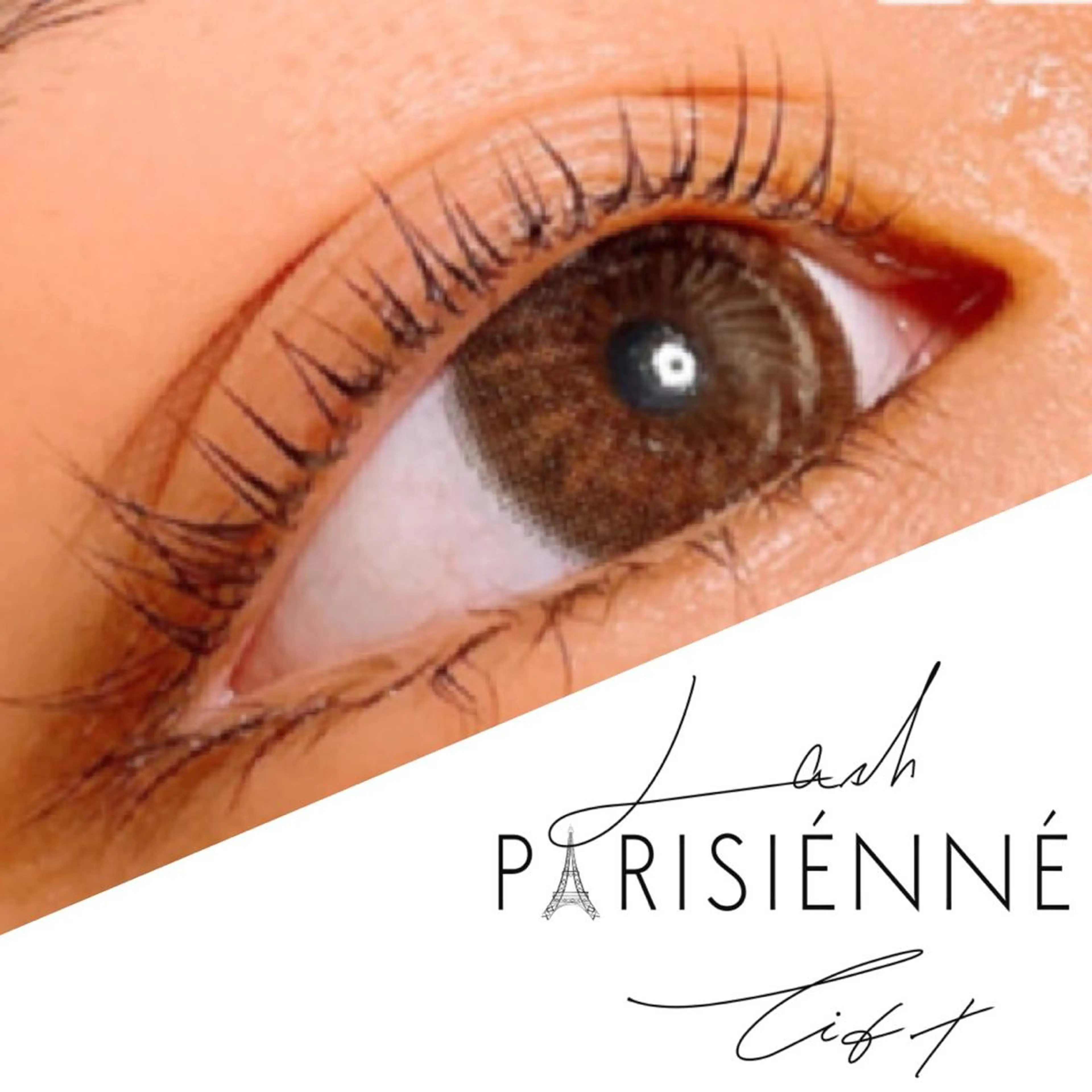 マツエク・マツパ パリジェンヌラッシュリフト 一重×まつ毛パーマ マツパ 裴 佑佳のマツエク・マツパデザイン