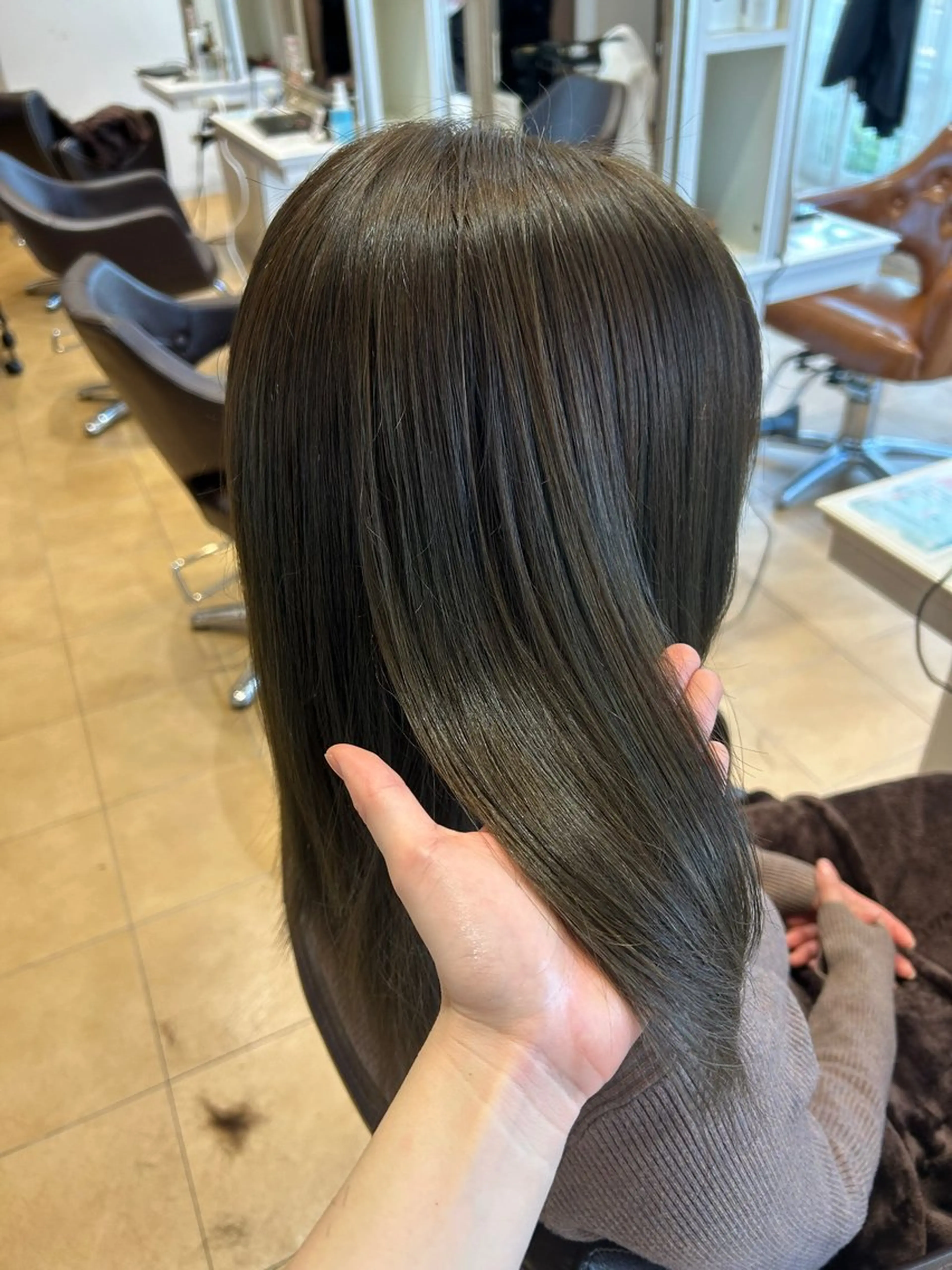 カラー カット ヘアカラー トリートメント 今中紗英 /奈良市/尼ヶ辻のヘアスタイル
