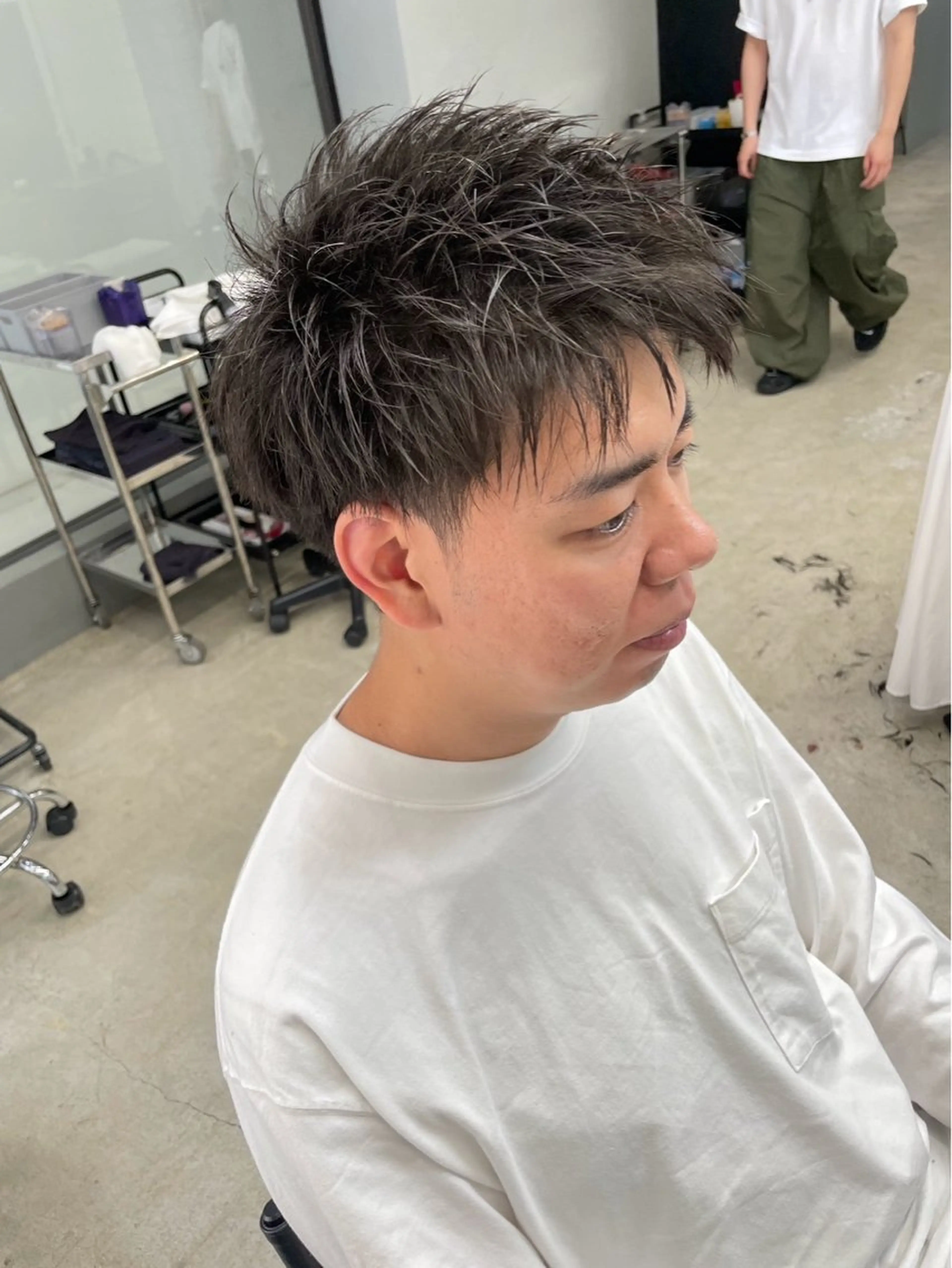 ショート メンズ メンズ専門サロン wokeのヘアスタイル