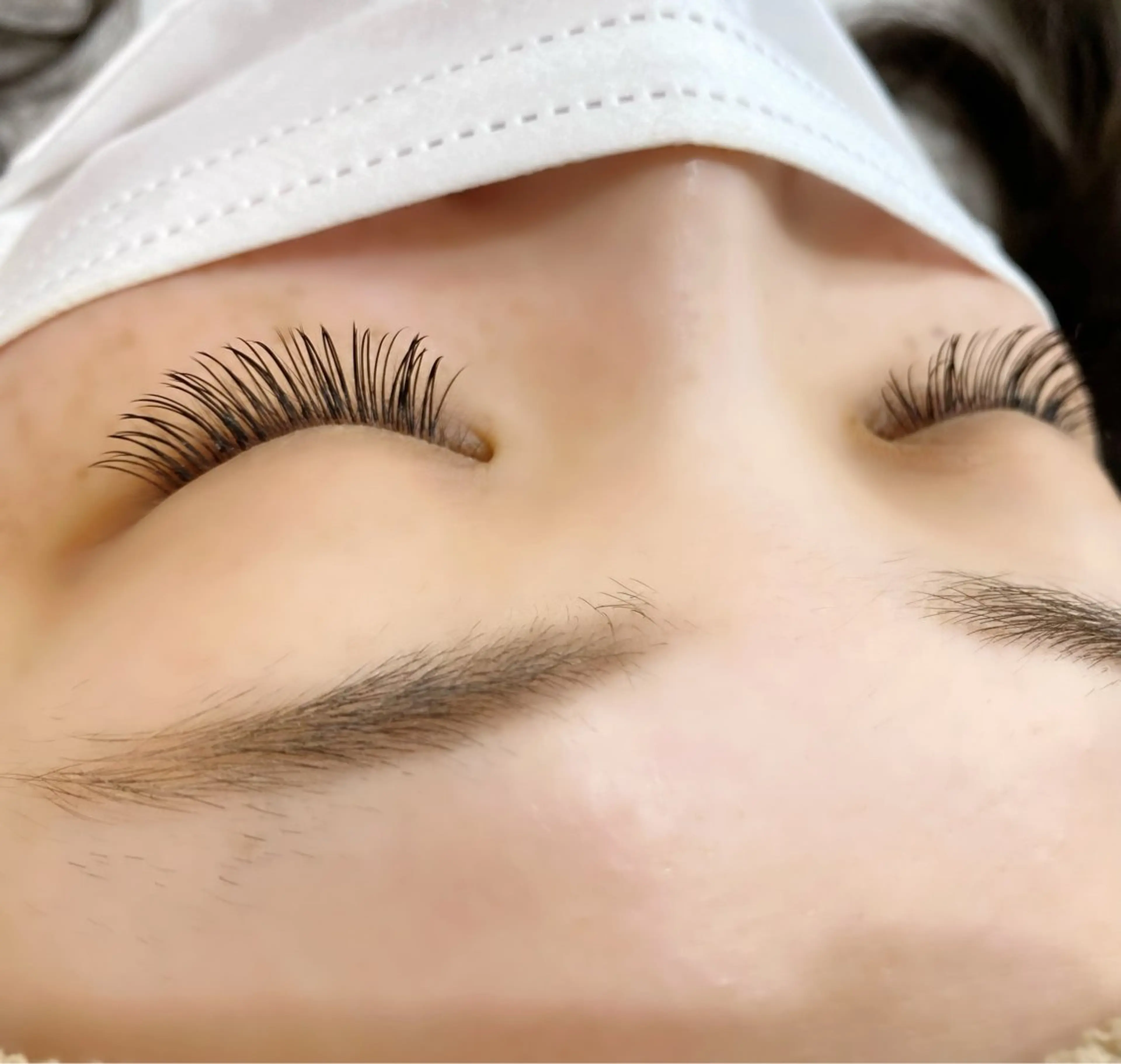 マツエク・マツパ フラットラッシュ マツエク NICORA. hair+eyeのマツエク・マツパデザイン