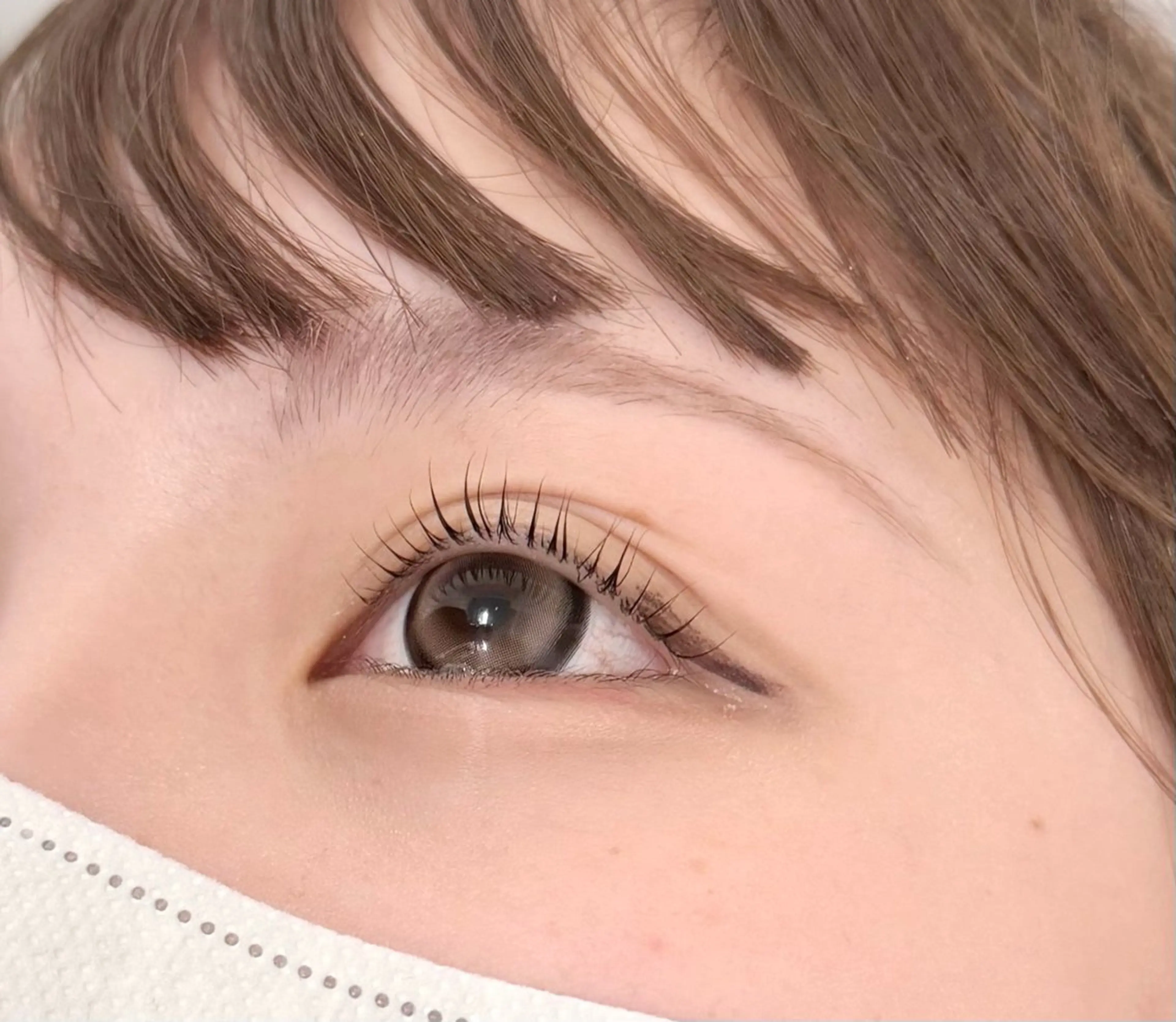 マツエク・マツパ ナチュラル 一重×まつ毛パーマ マツパ y'sbeauty 天王寺店tomohaのマツエク・マツパデザイン