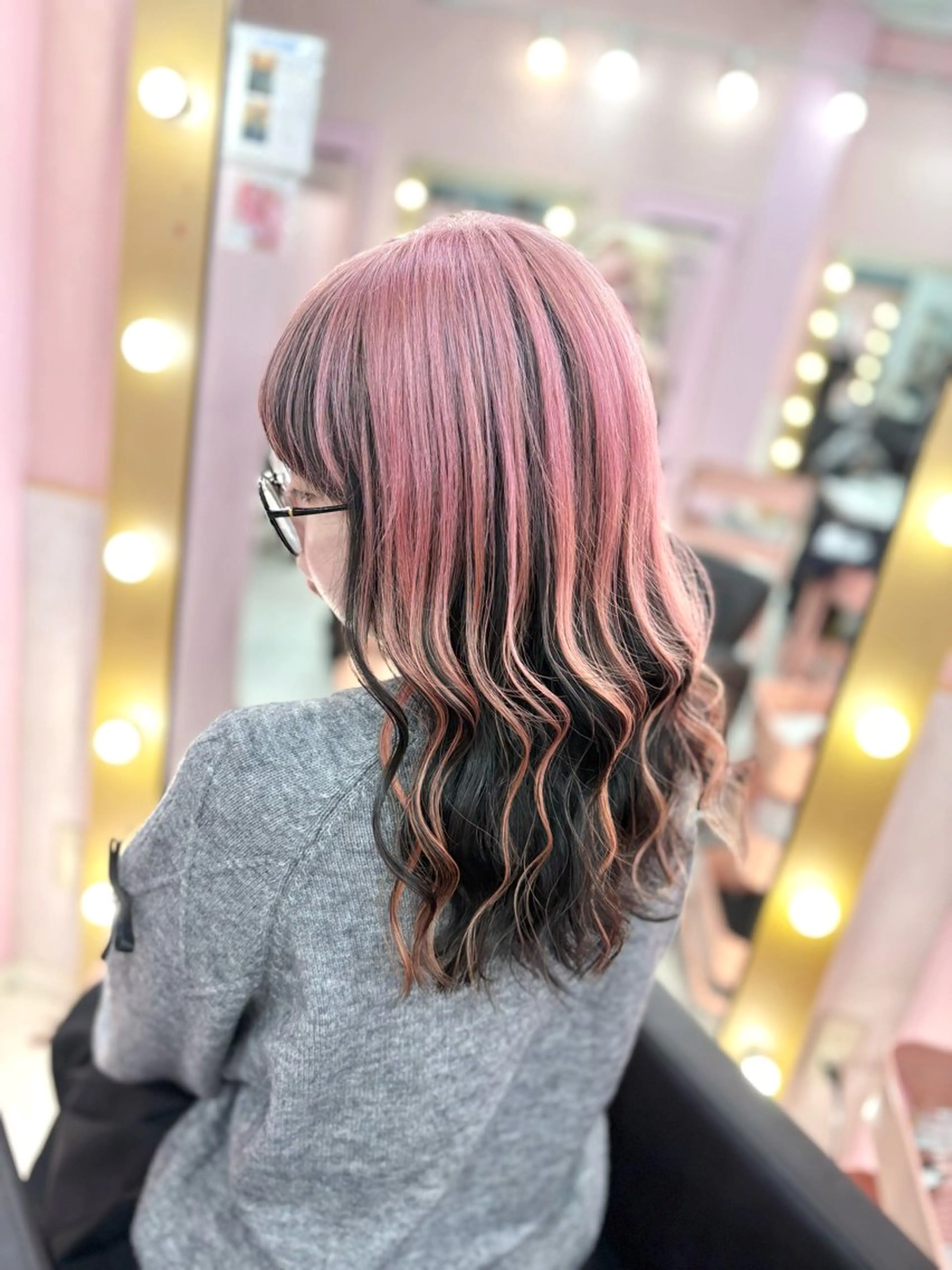 セミロング カラー 甘ふわgirly🎀 ハイトーン🤍Ramのヘアスタイル