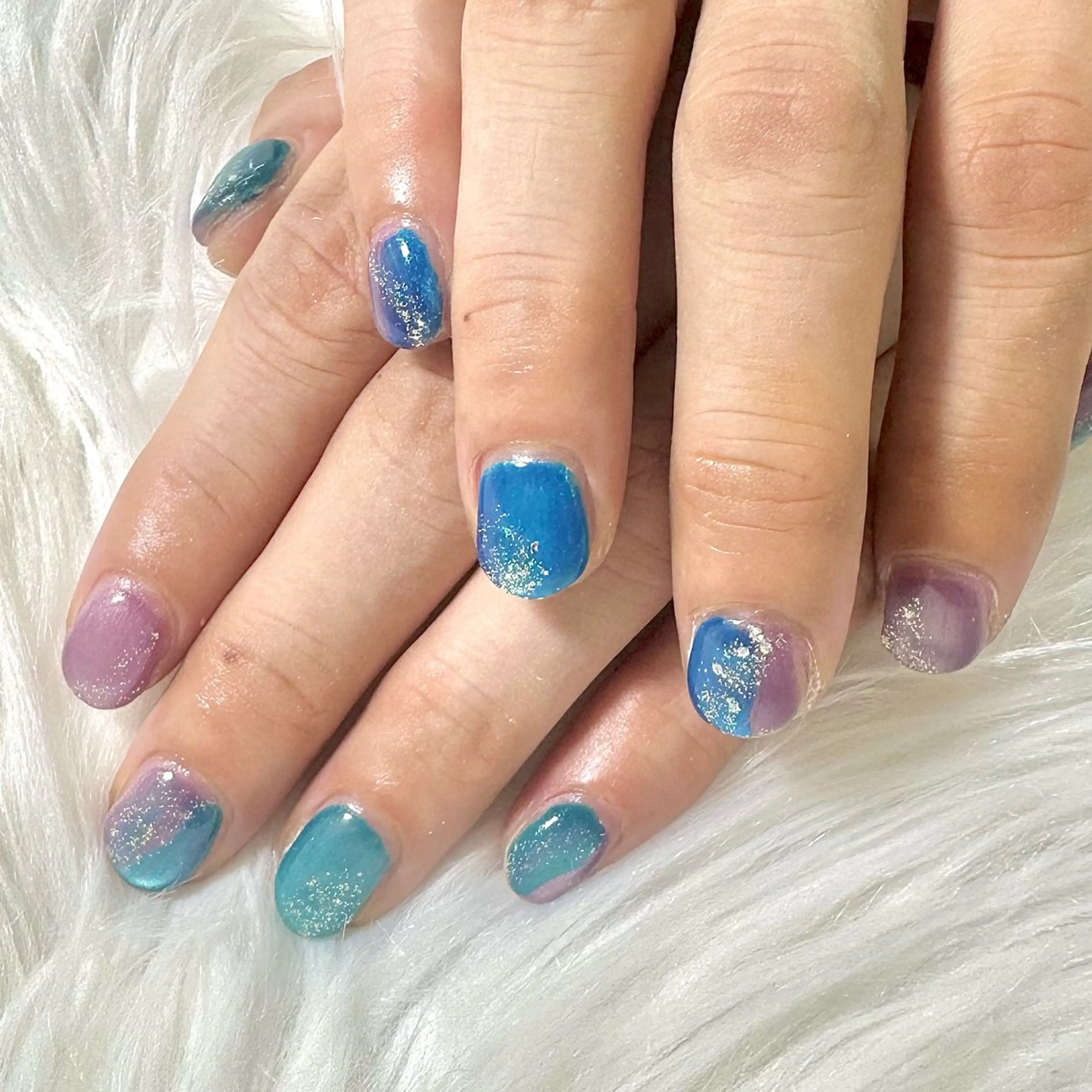 ネイル マグネットネイル ハンドネイル Heartnail Hino Reinaのネイルデザイン