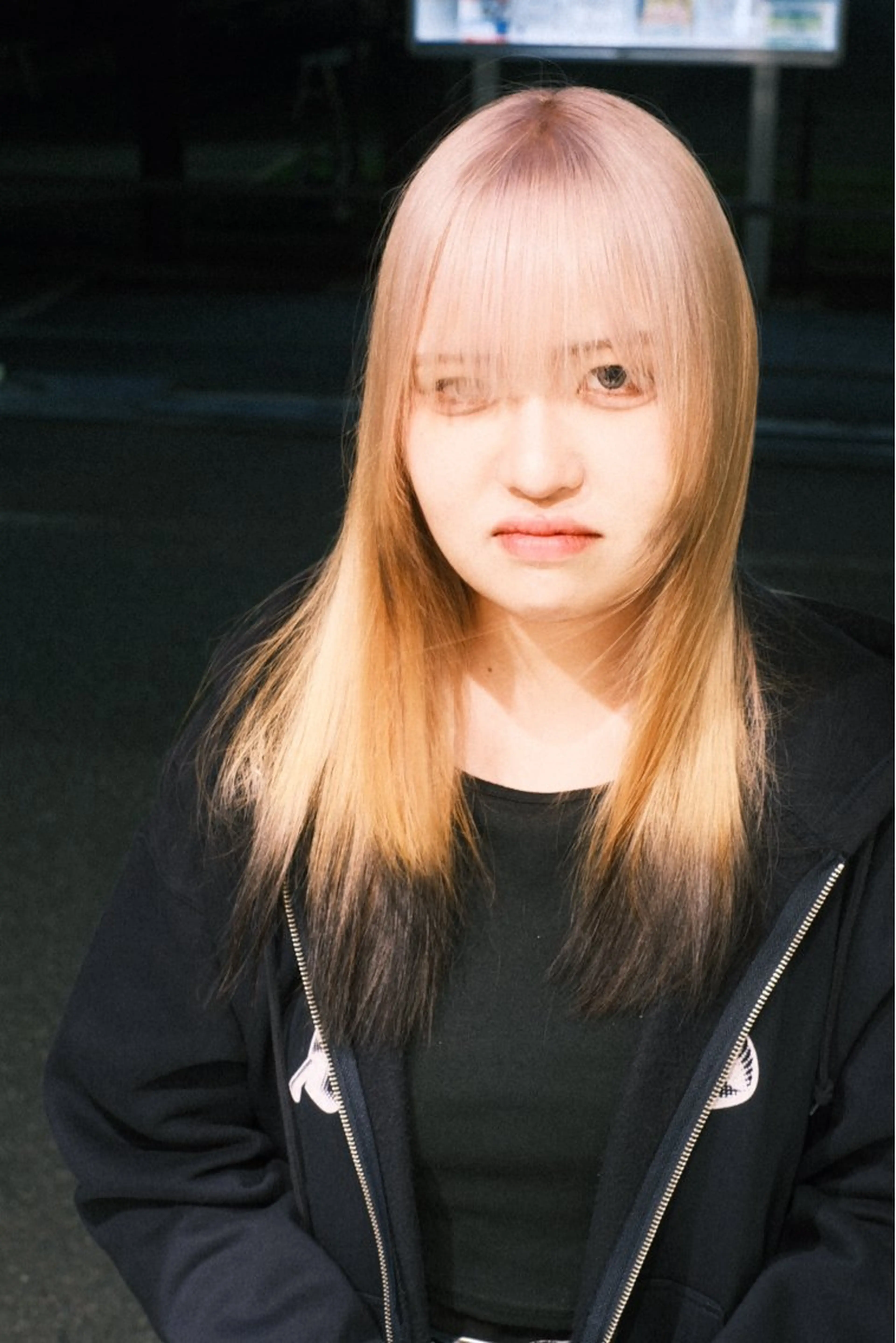 セミロング カラー ヘアアレンジ ヘアカラー トリートメント 個性爆弾💣 ダブルカラー/ゆかのヘアスタイル