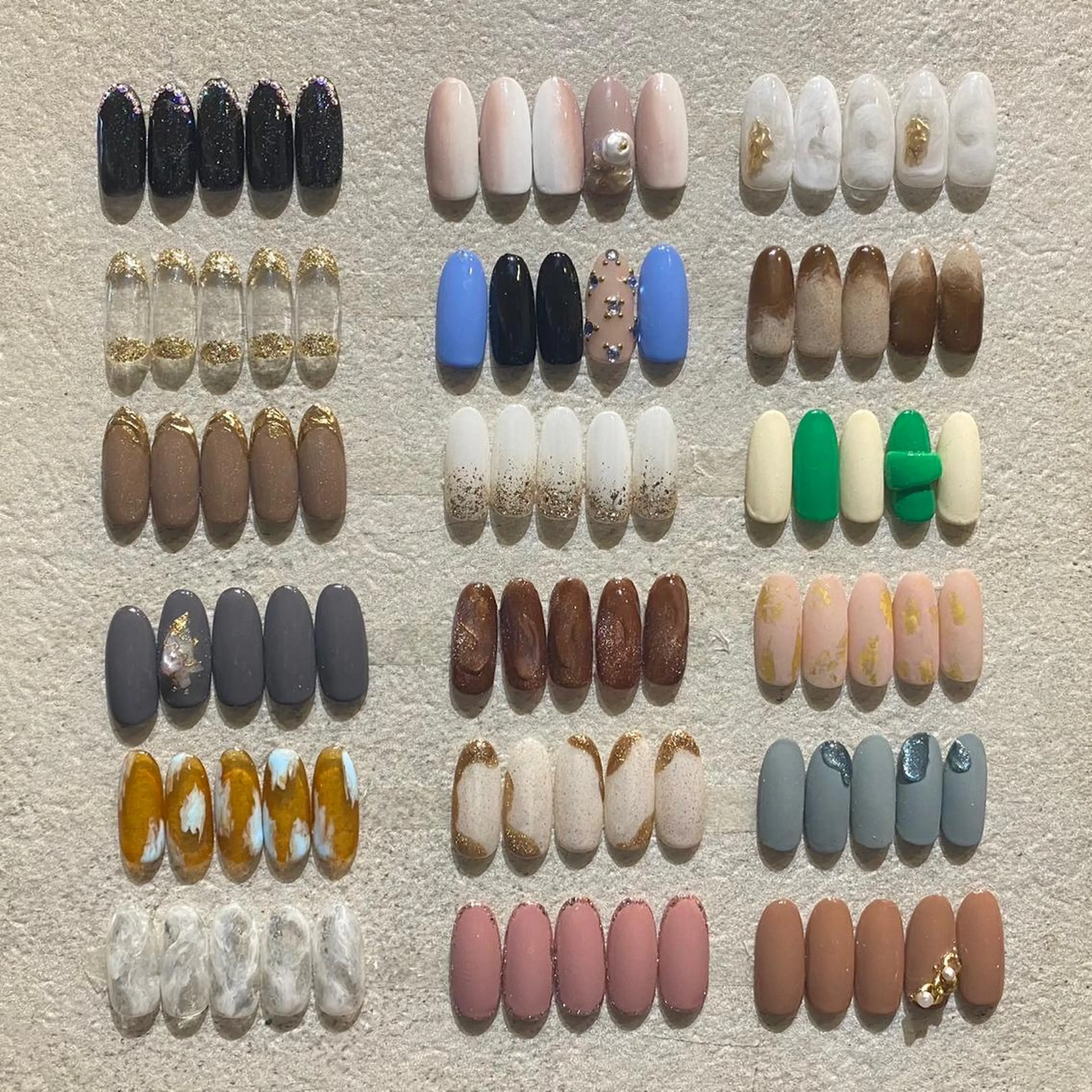 ネイル ハンドネイル 【やり放題専門店】 スカルプ＆長さ出しのネイルデザイン