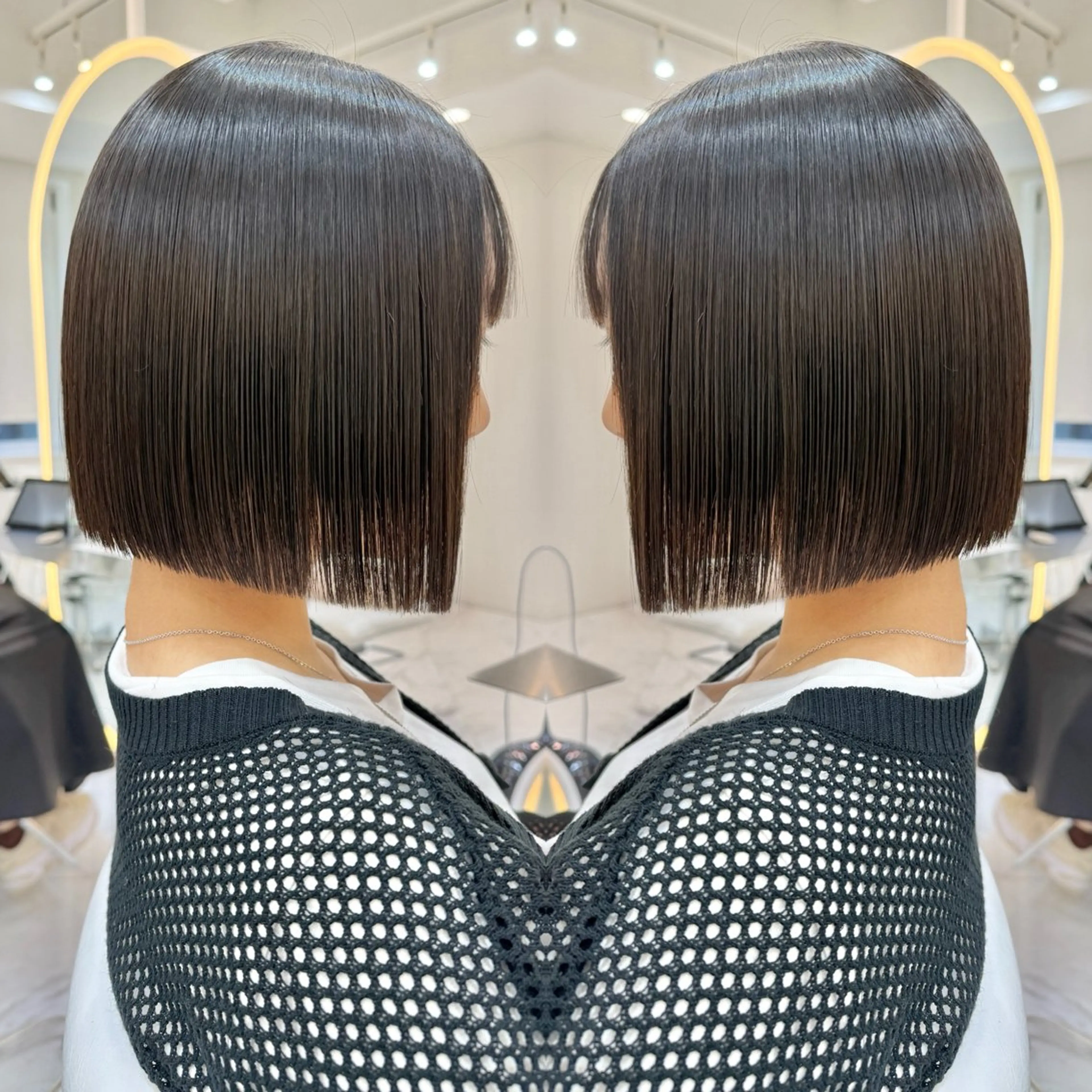 ショート ボブ/髪質改善/ ミディアム/浅川俊輝のヘアスタイル