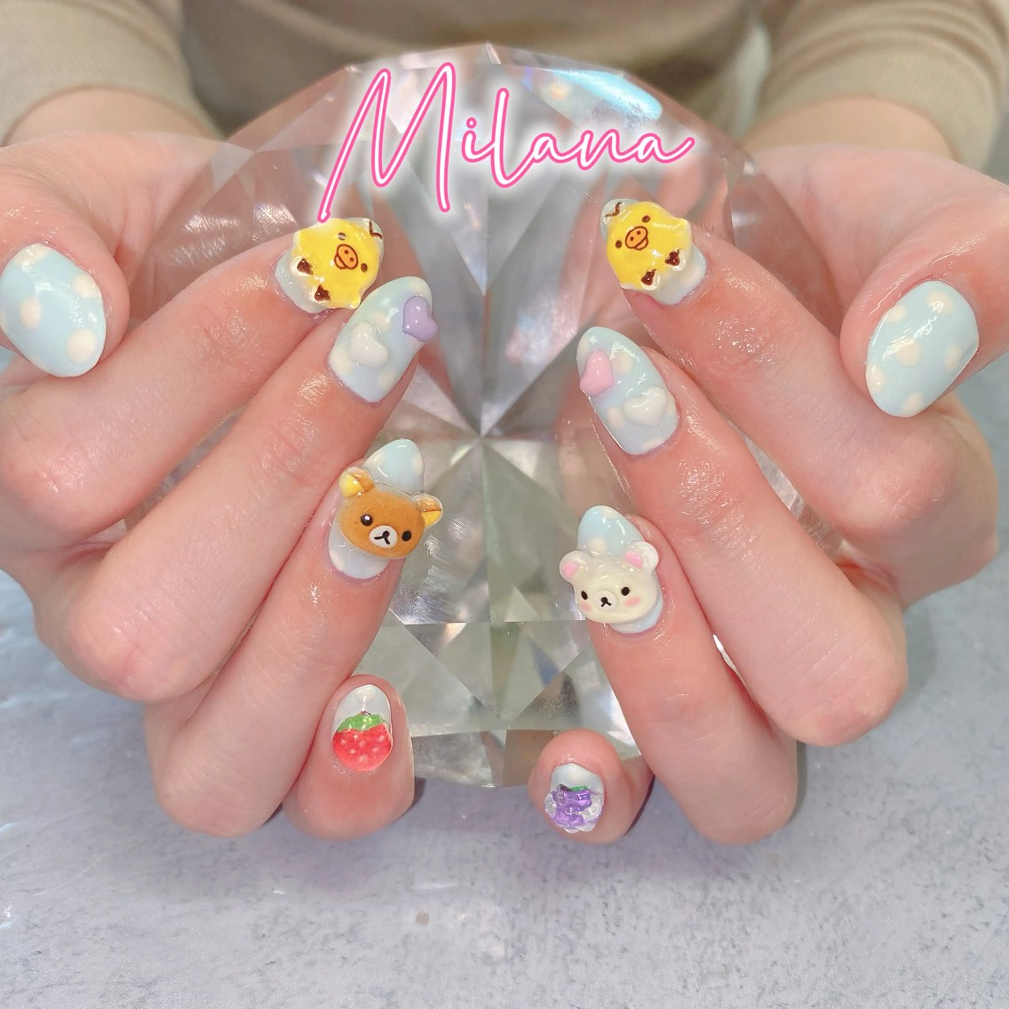 ネイル ハンドネイル Milana （研修生メニュー）のネイルデザイン