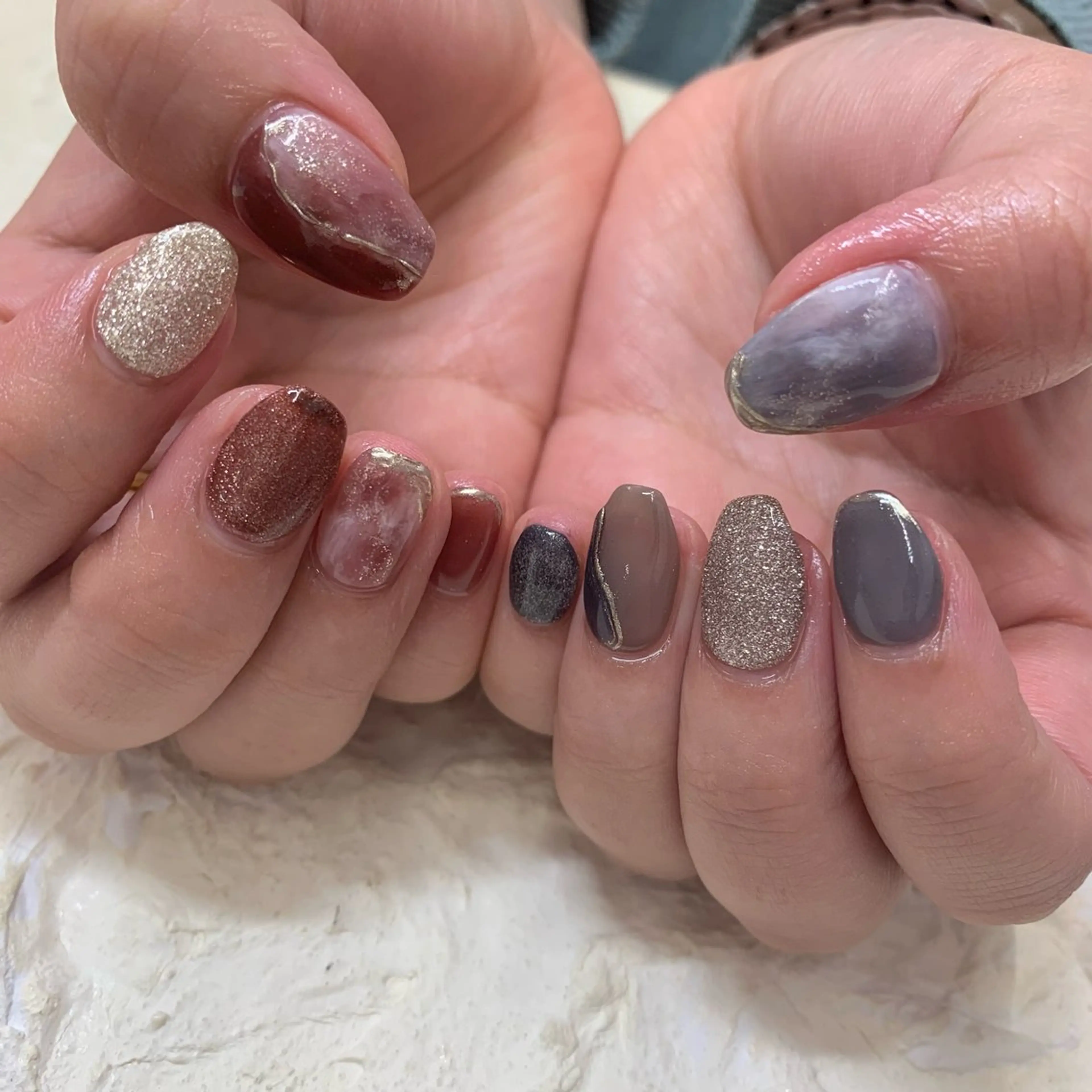 ネイル マキノ ユイのネイルデザイン