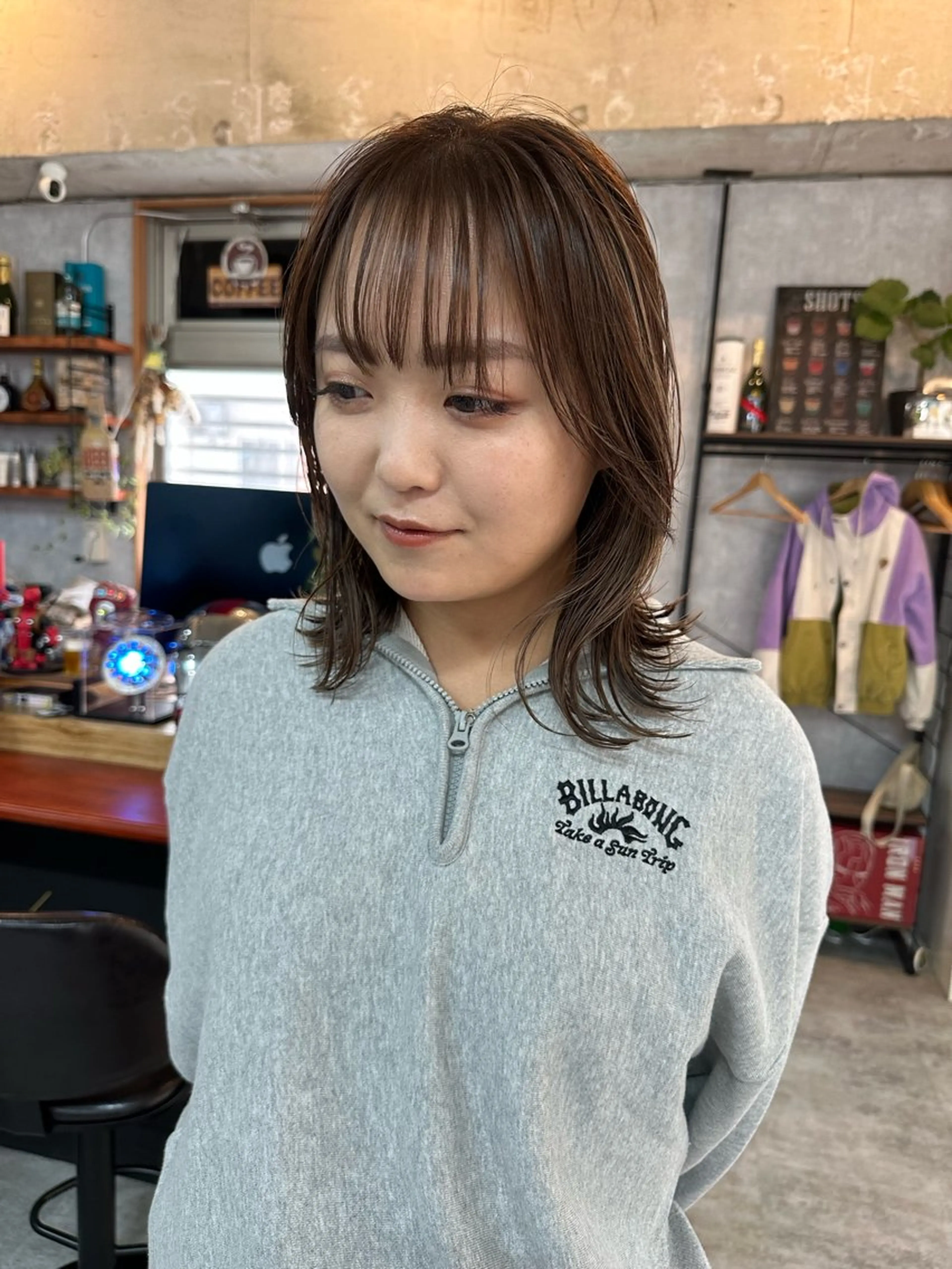 ショート 切りっぱなしボブ ショートボブ ハンサムショート 丸みショート ボブ カット ヘアカラー トリートメント モテ髪/ボブ/ショー ト/アダチフウトのヘアスタイル