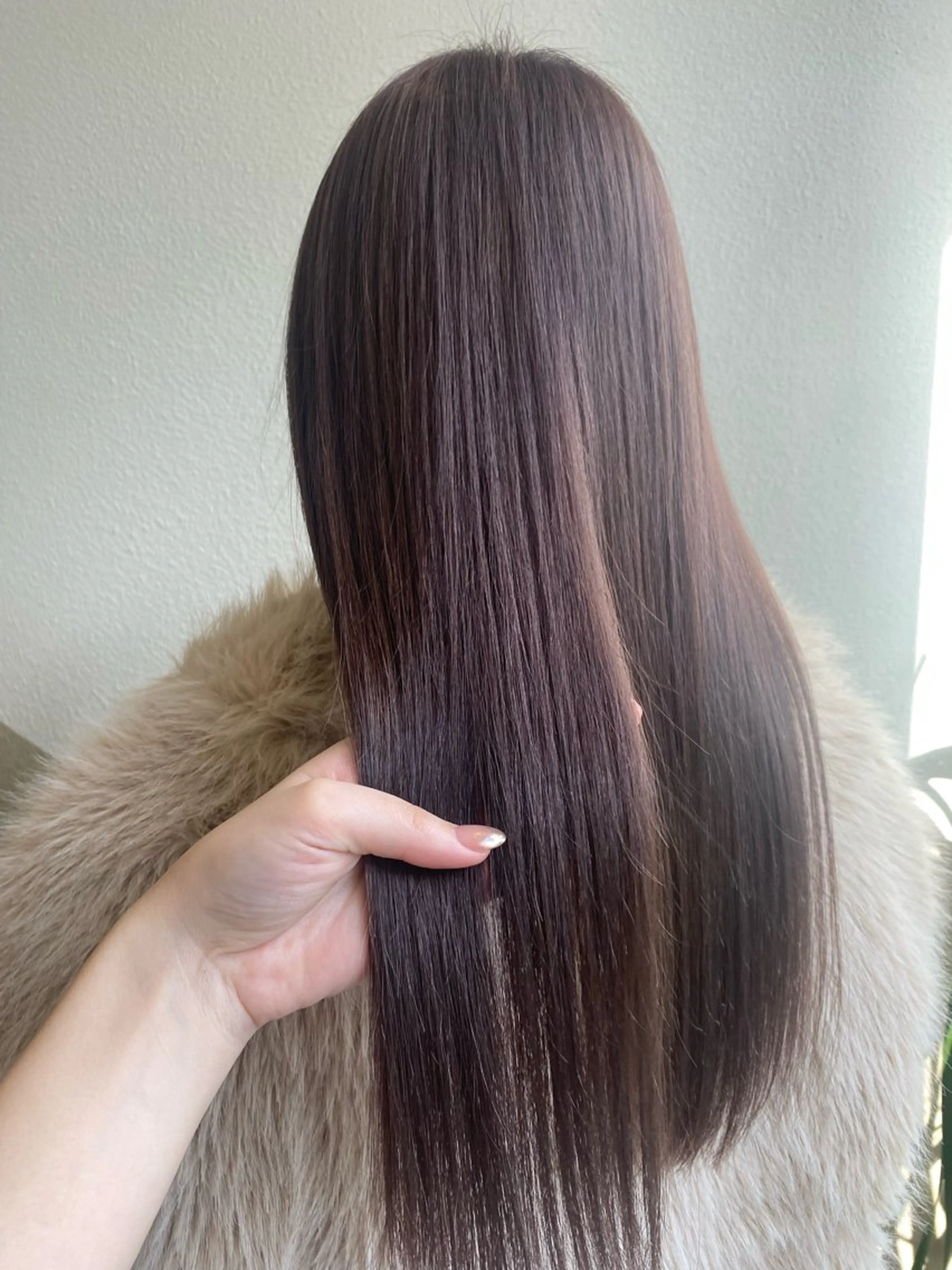 ロング カラー カット ヘアカラー トリートメント 透明感カラー/ 小顔カット/ミヅキのヘアスタイル