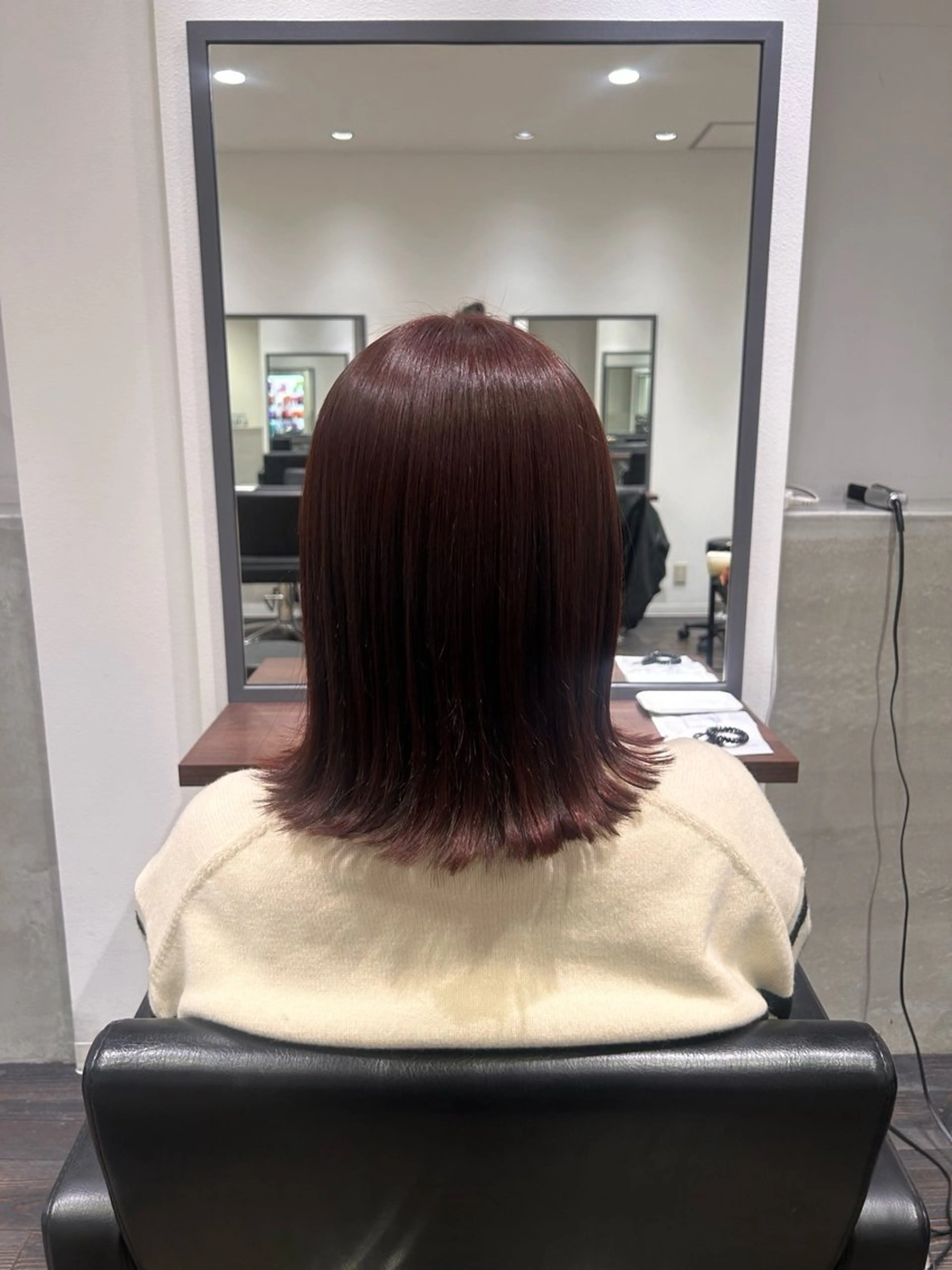 ミディアム 🤎オリーブカラー× パーマ特化💫森口のヘアスタイル