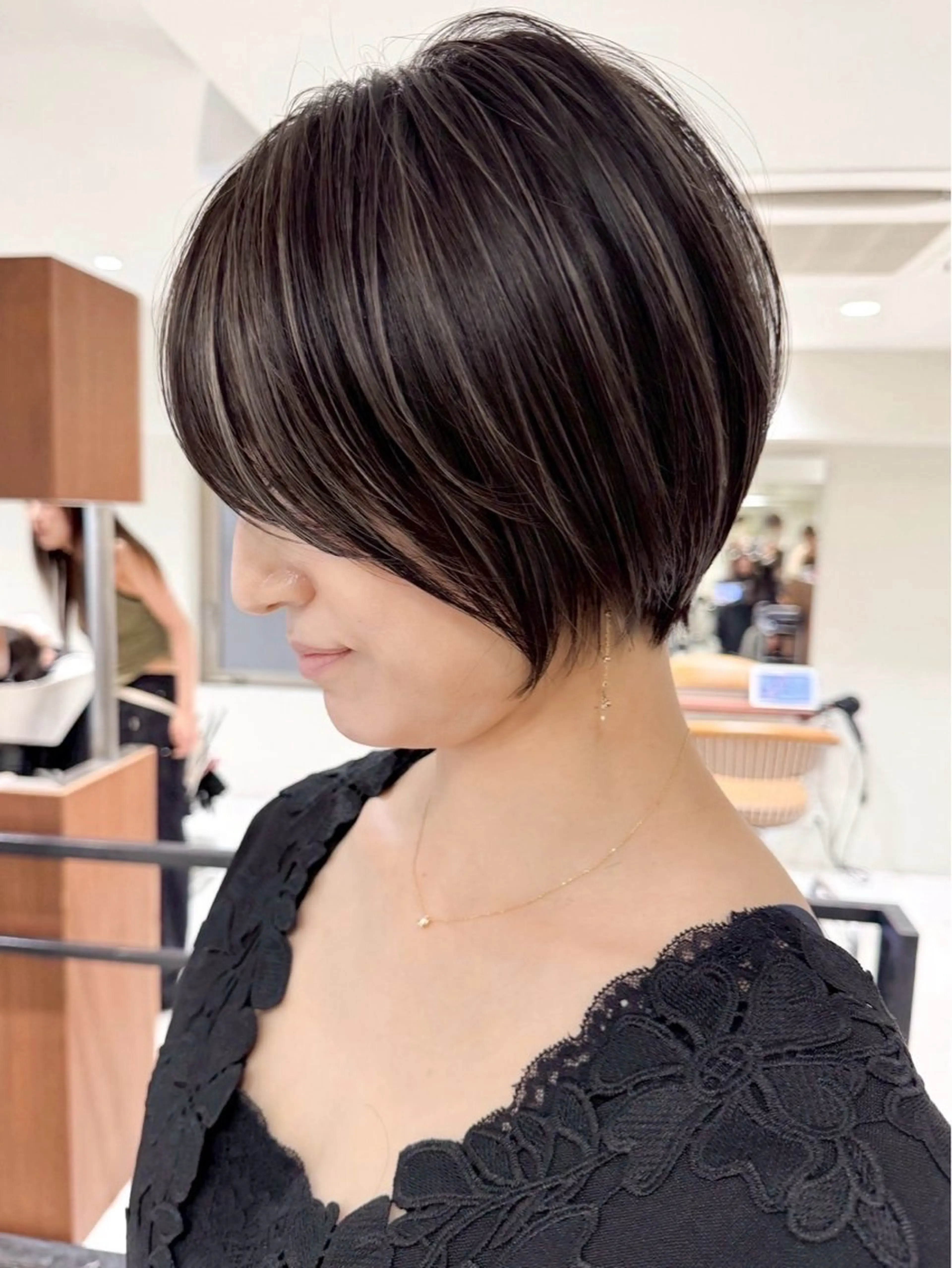 ショート カラー ハイライトカラー ハイライト ヘアカラー 🌈透明感カラー🌈 🌟吉田祐介🌟のヘアスタイル