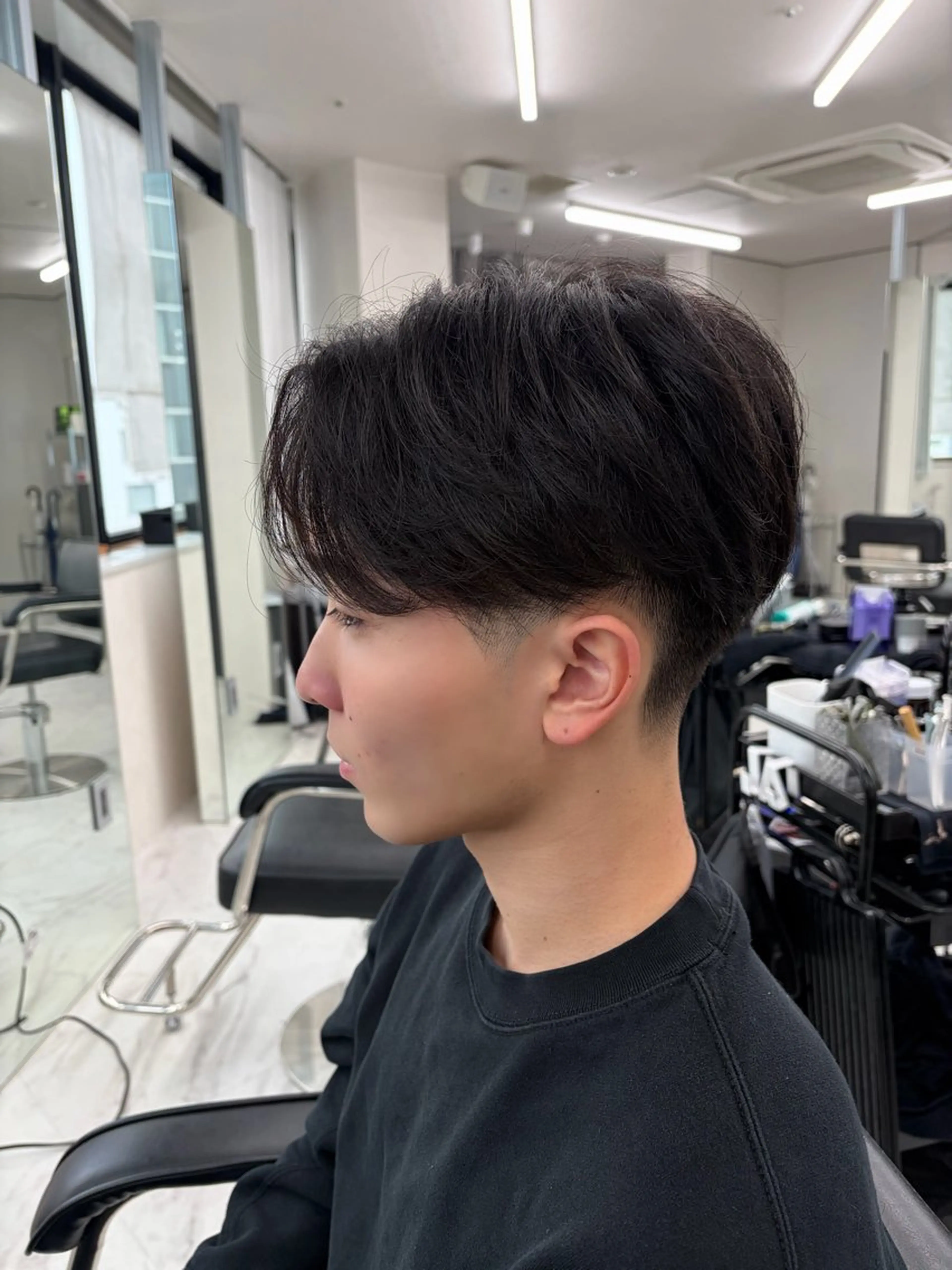 ショート フジイ カナウのヘアスタイル
