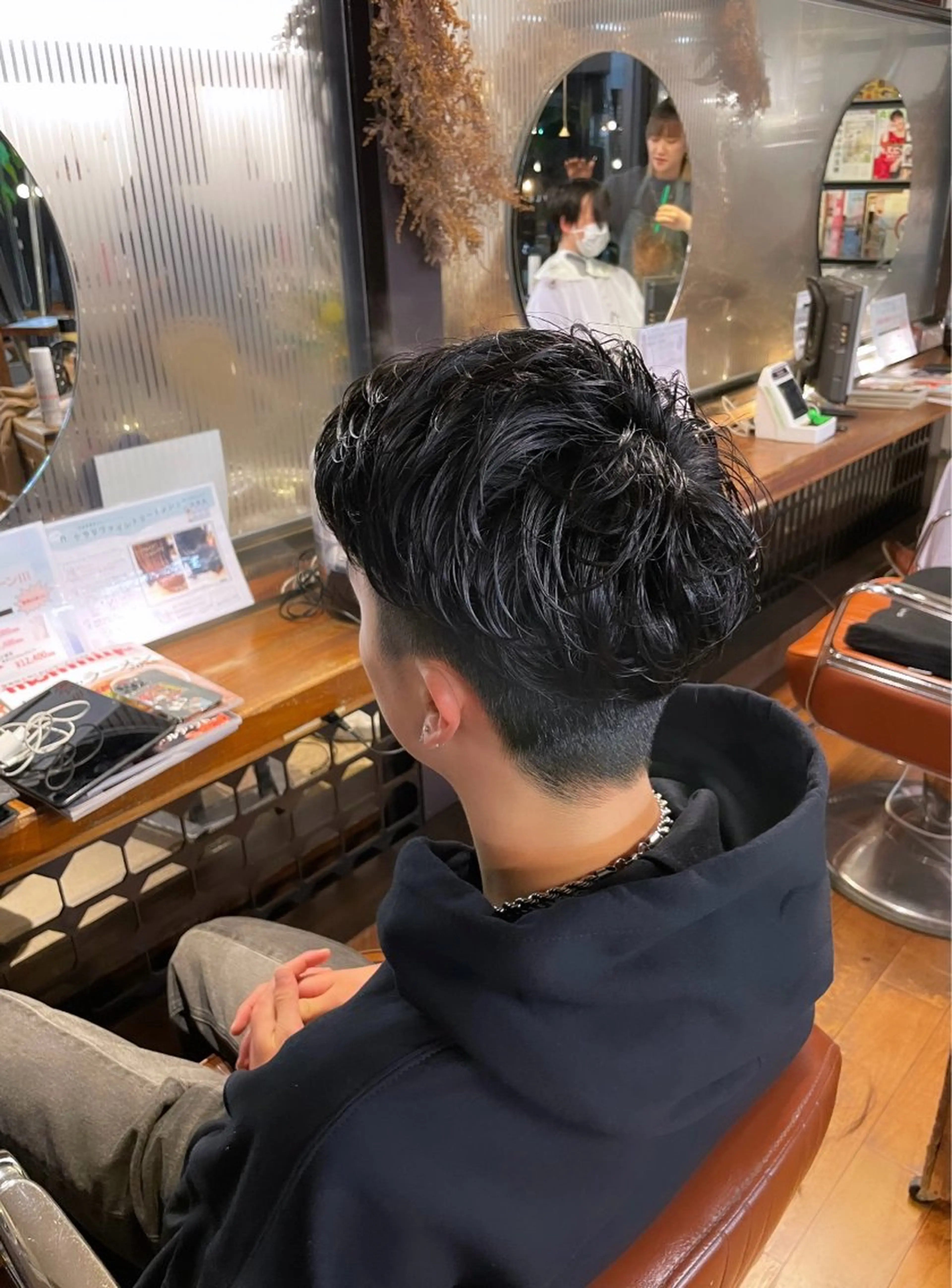 ショート パーマ メンズ メンズパーマ ayaka |トレンドヘアのヘアスタイル