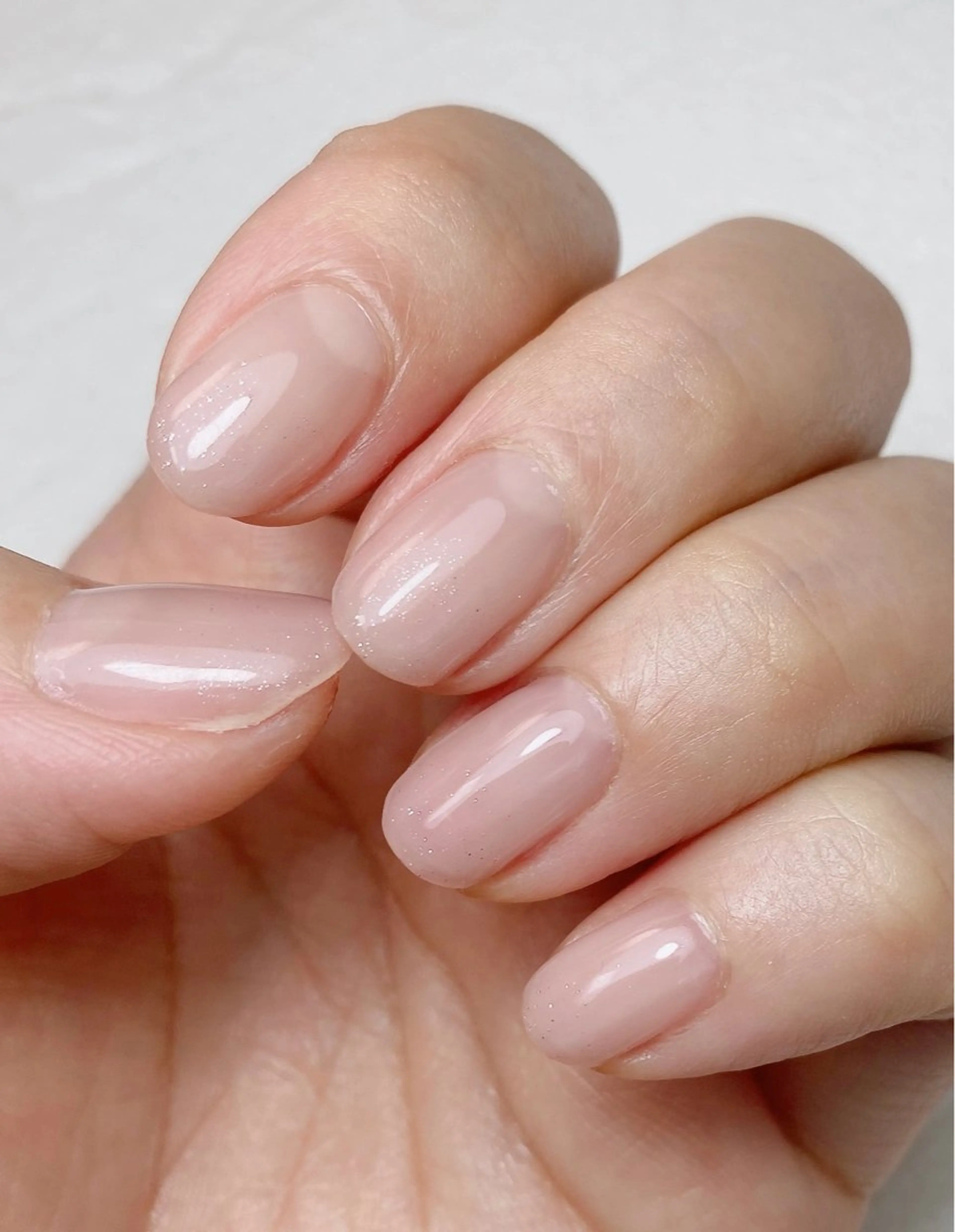 ネイル グラデーション ラメ(グリッター) ラメグラデーション シンプルネイル Nail Salon K 🧸美爪育成のネイルデザイン