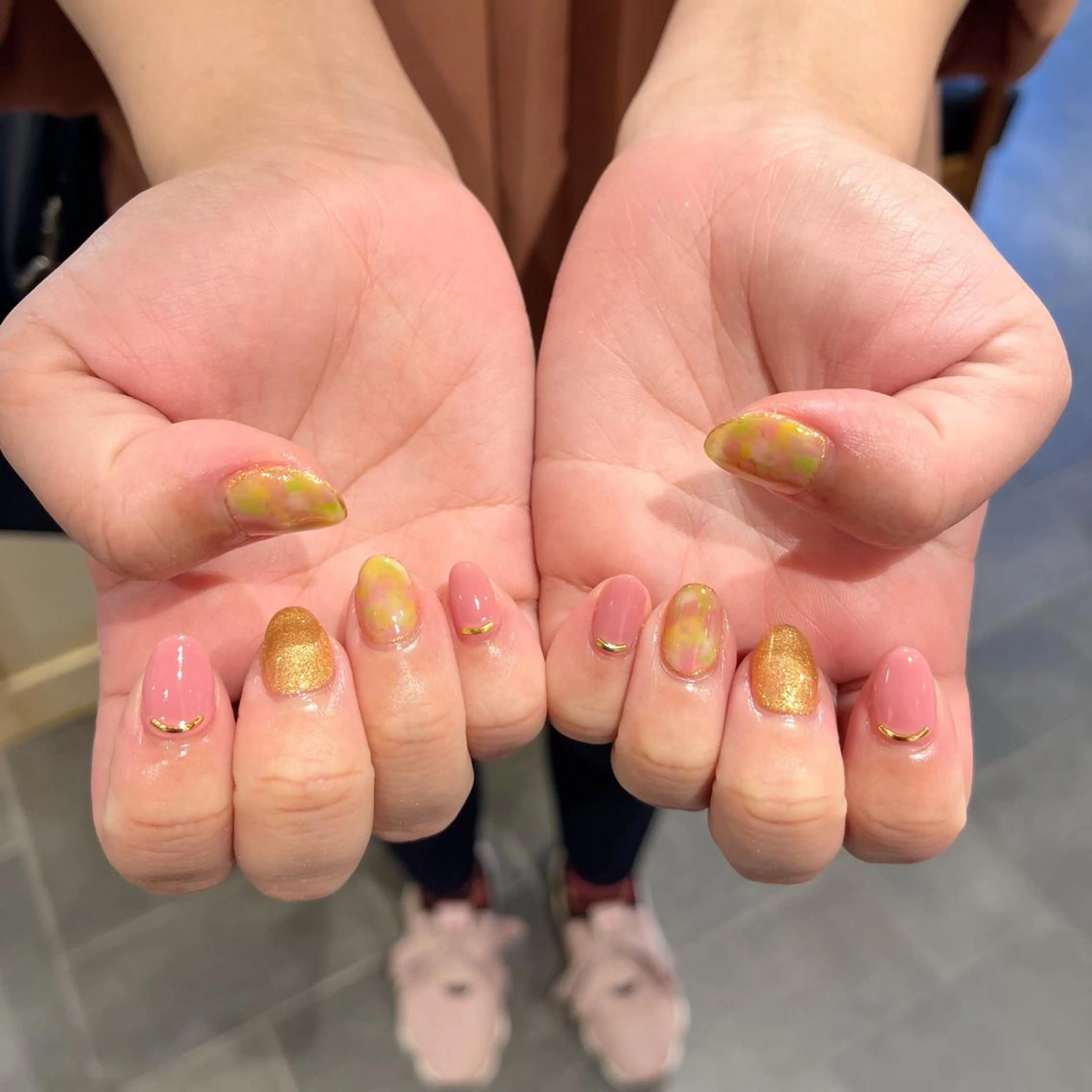 ネイル 春ネイル 鈴木 里奈のネイルデザイン