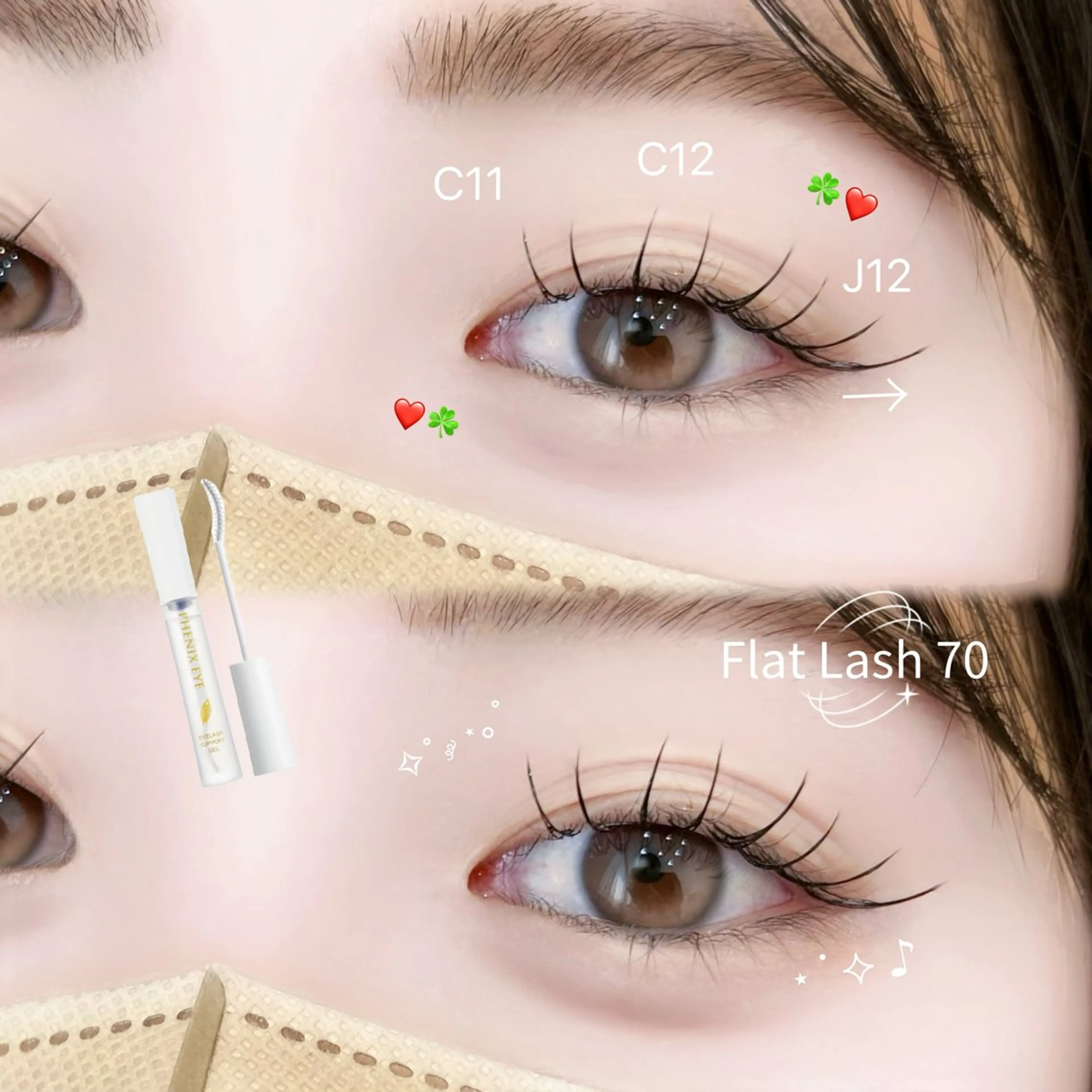 マツエク・マツパ マツエク Bianca 川越店 nakaniwaのマツエク・マツパデザイン