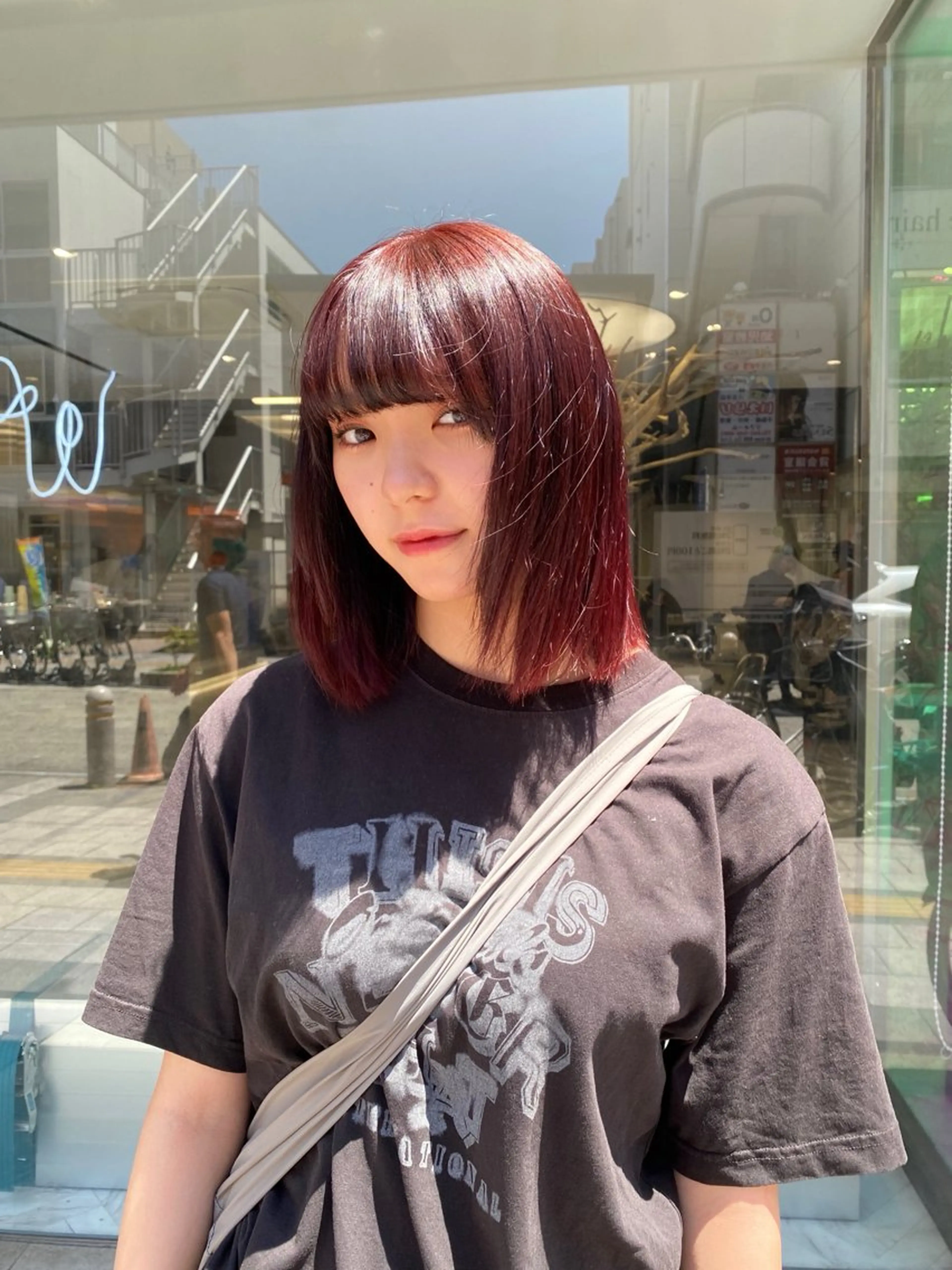 セミロング カラー ヘアカラー カンナ【Y2Kネイル /コーンロウ】のネイルデザイン