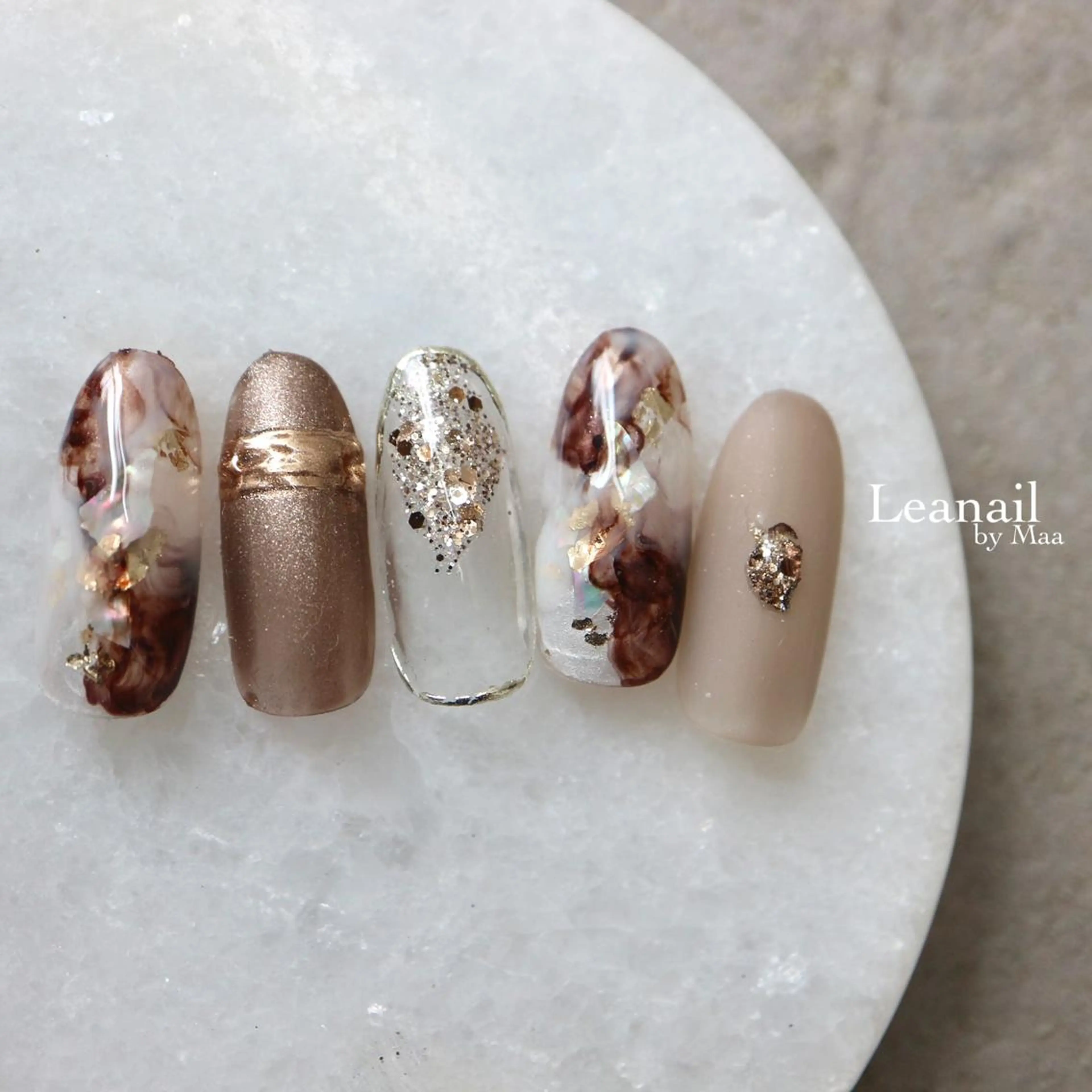 ネイル private_ salon.Leaのネイルデザイン