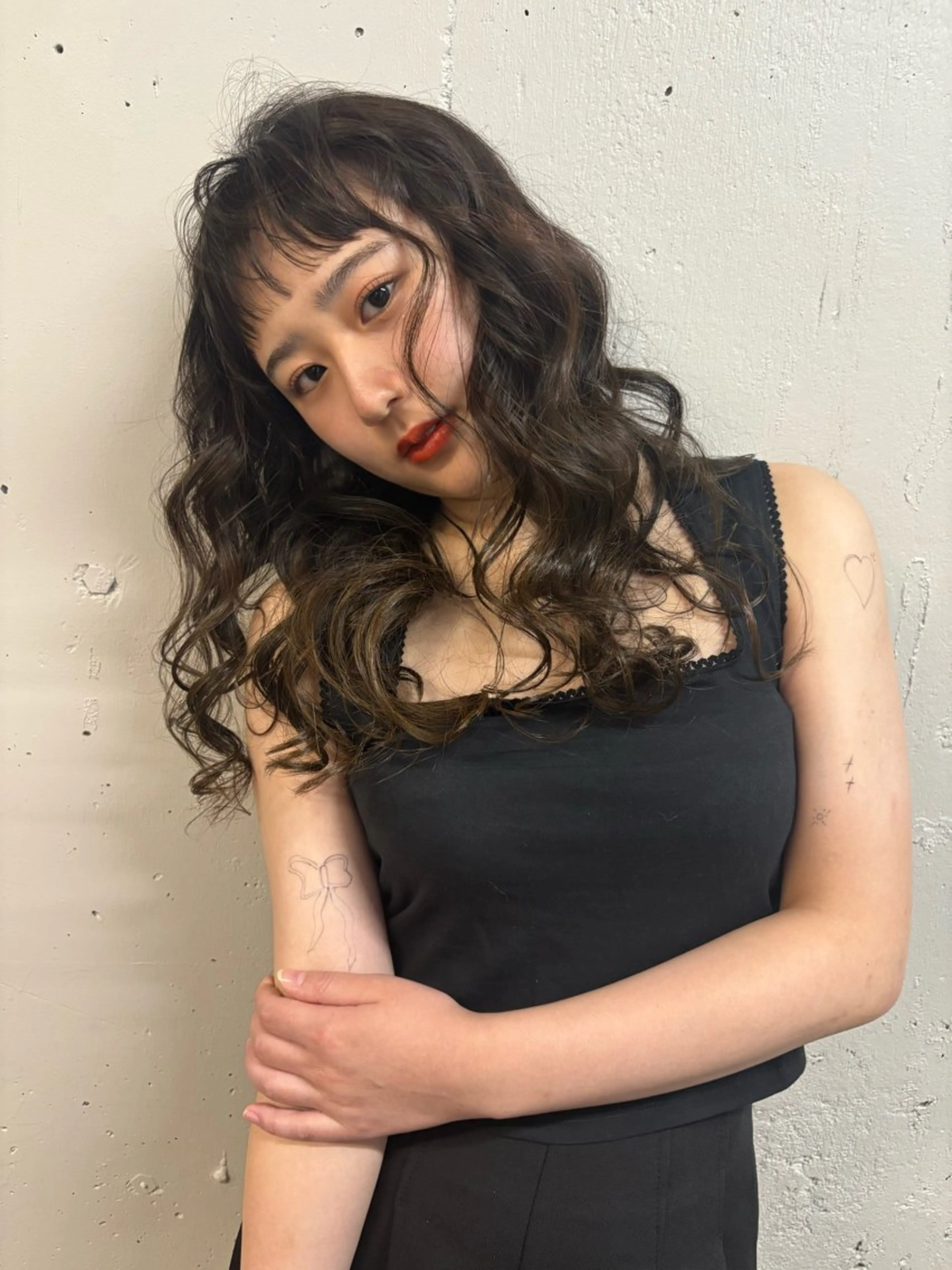 ロング ハイトーン レイヤー🎀meiのヘアスタイル