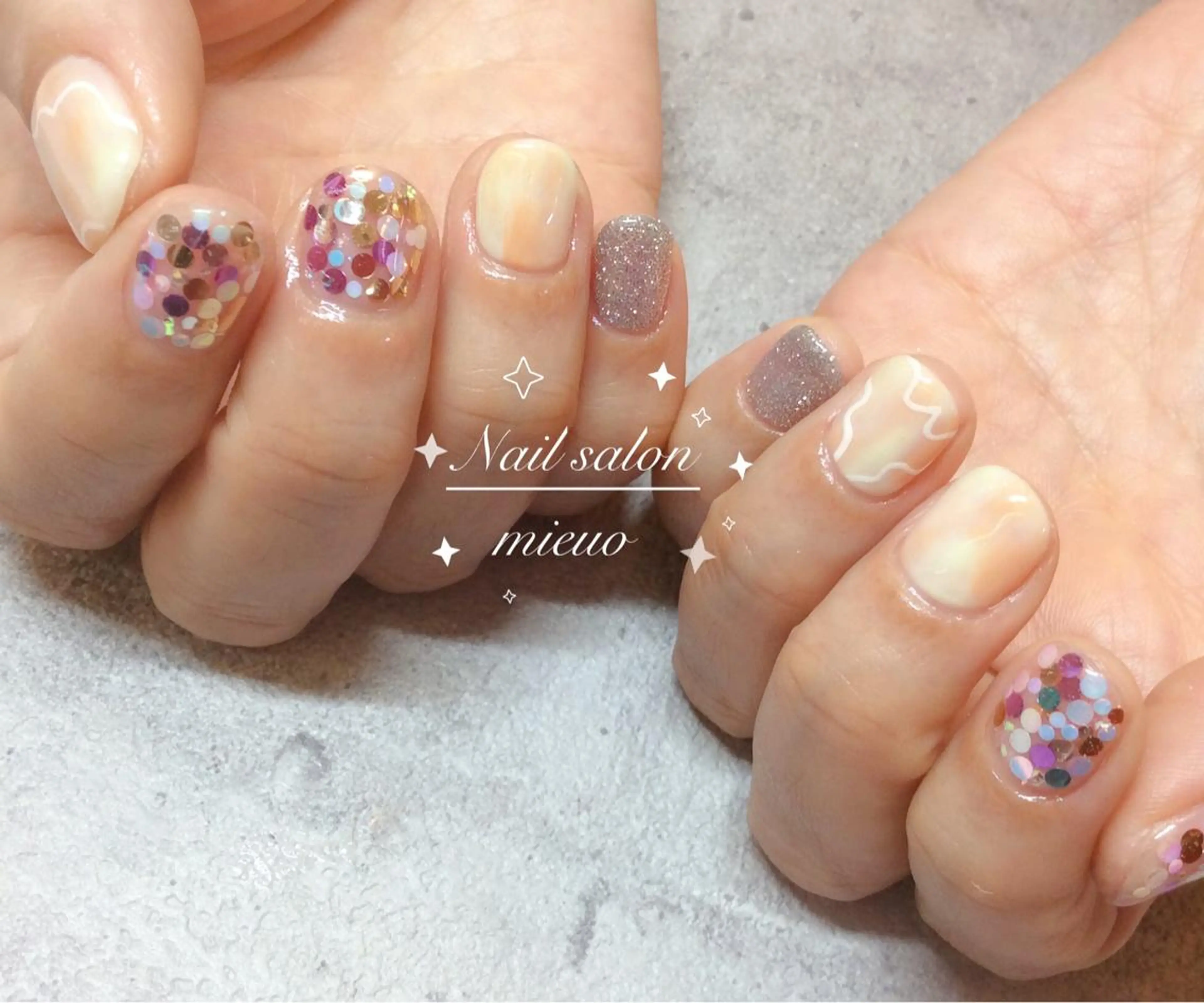 ネイル ハンドネイル ネイルサロン ミューオのネイルデザイン