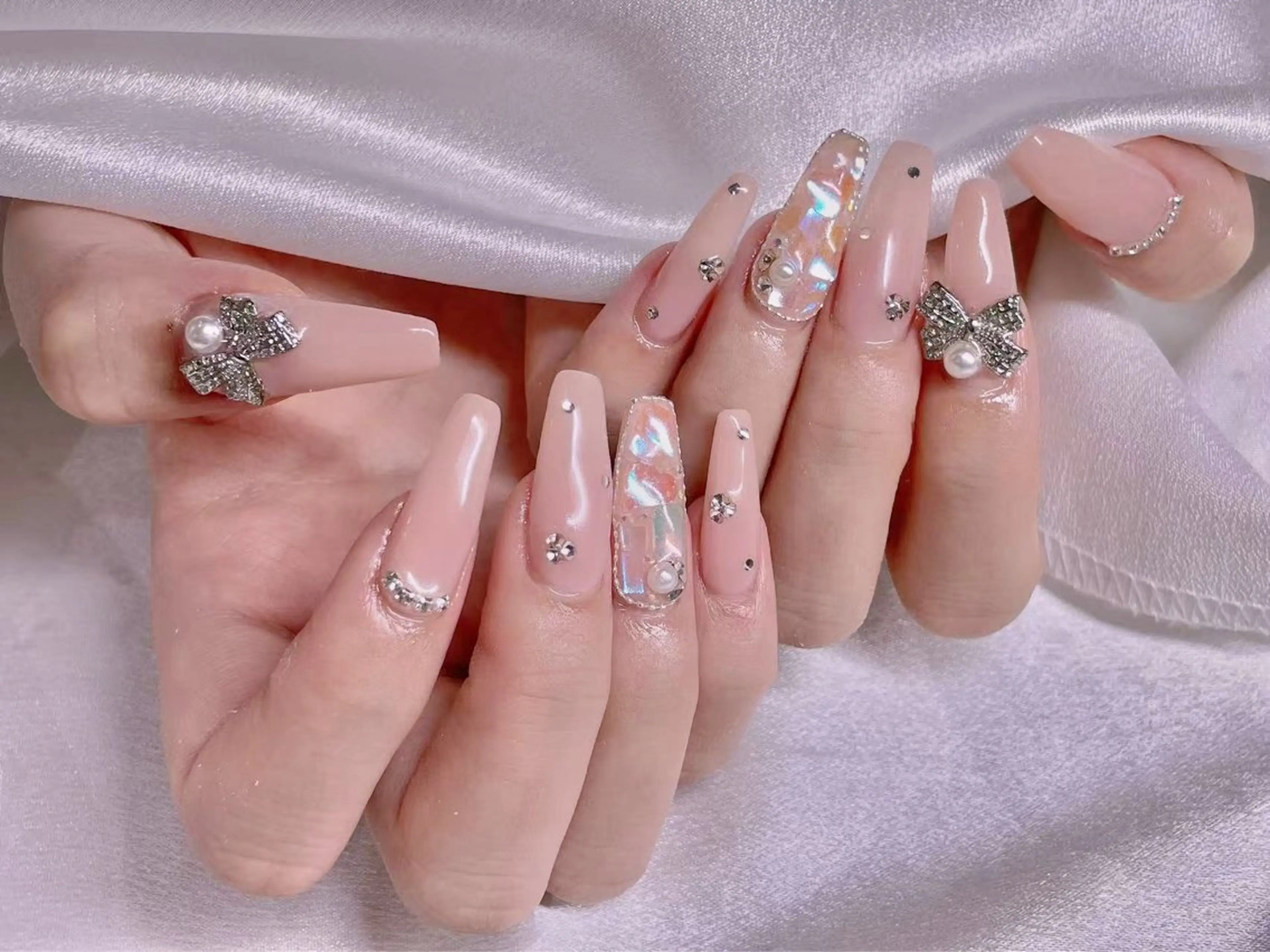 ネイル ハンドネイル 長さだし専門店 M2　rikaのネイルデザイン